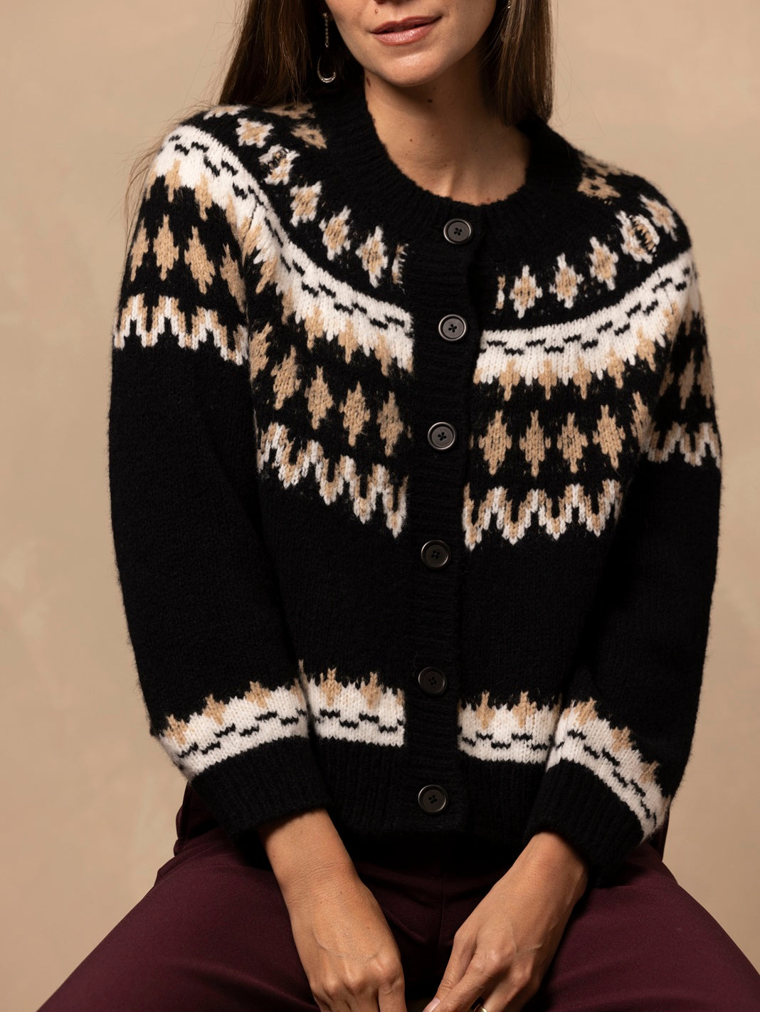 Calista Fair Isle Cardigan