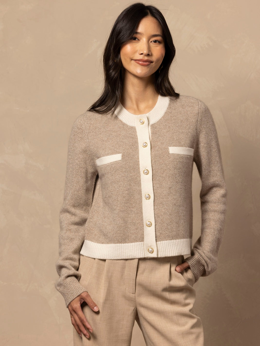 Corrine Cashmere Cardigan