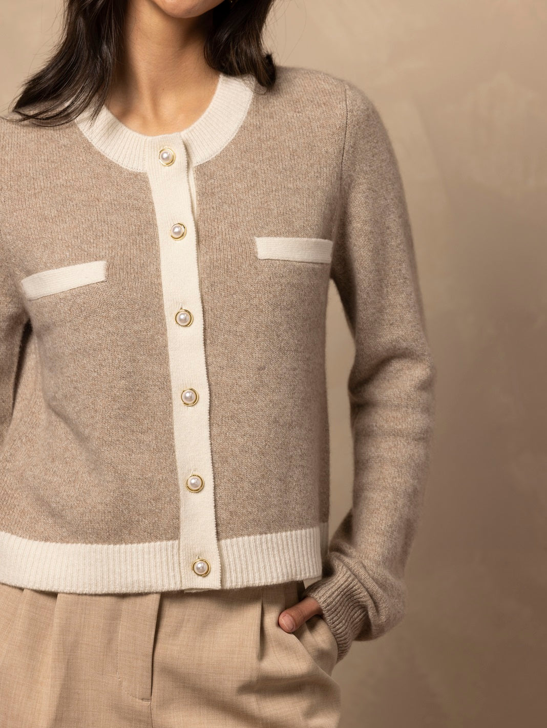 Corrine Cashmere Cardigan