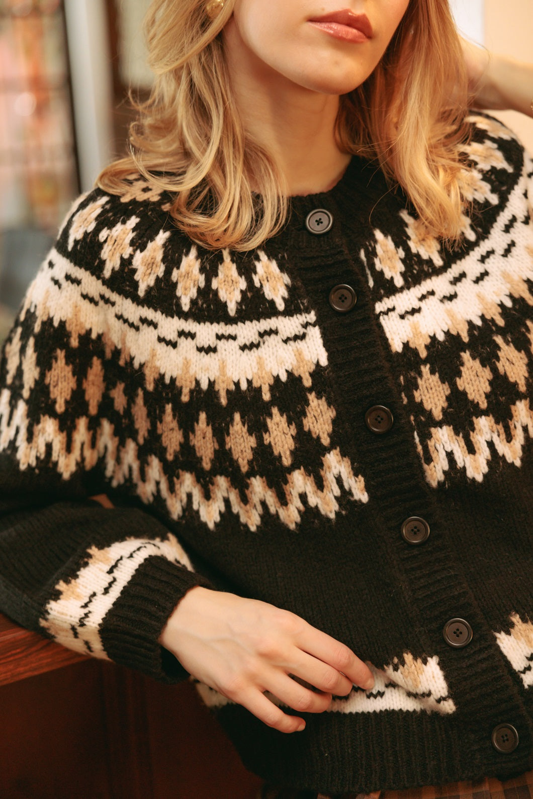 Calista Fair Isle Cardigan