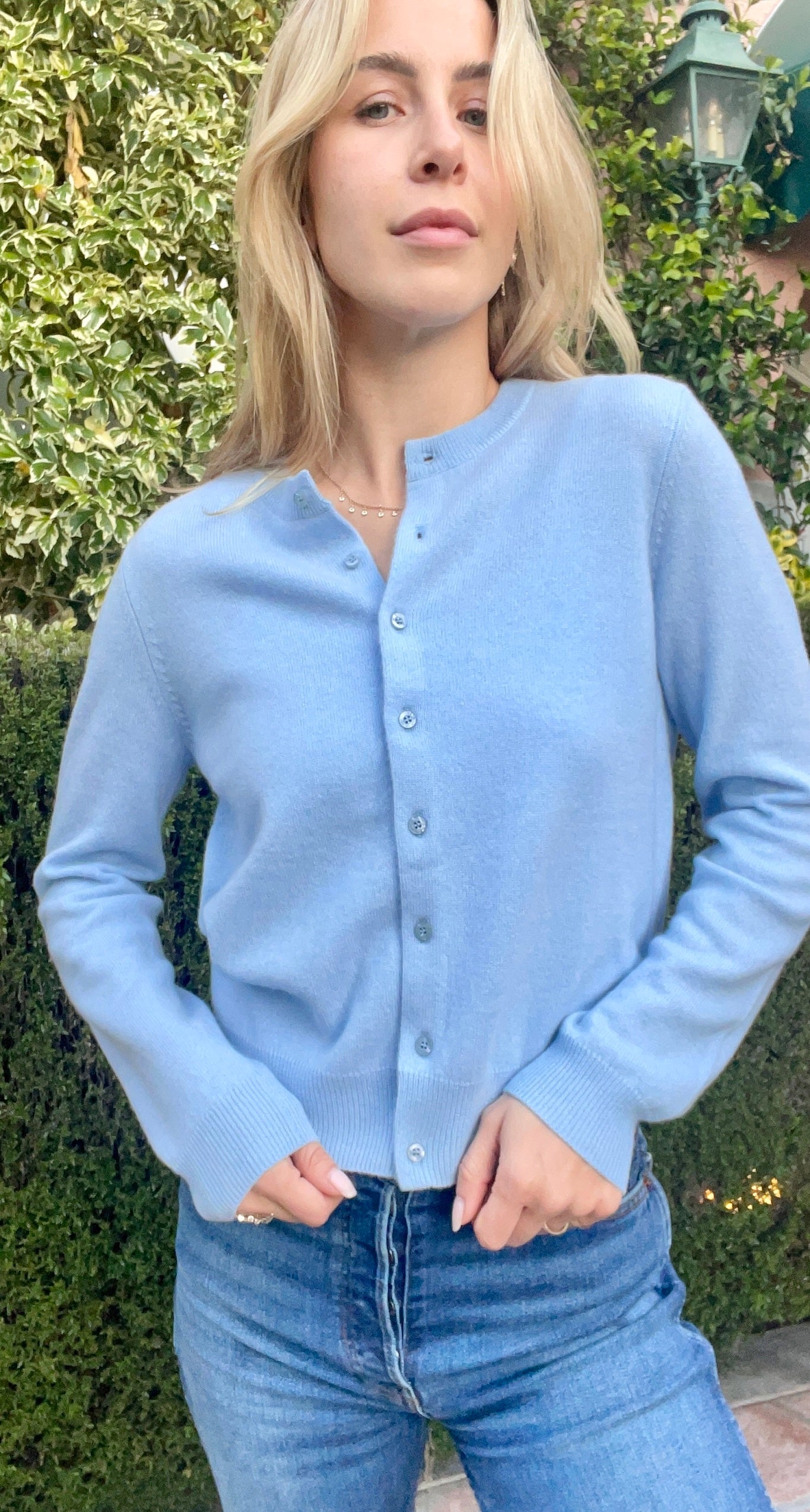 Darlene Classic Cashmere Cardigan