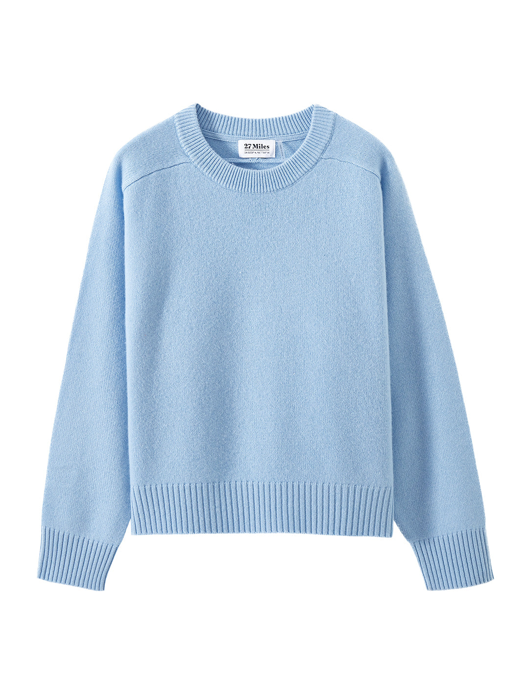 Iliana Cashmere Boxy Crewneck