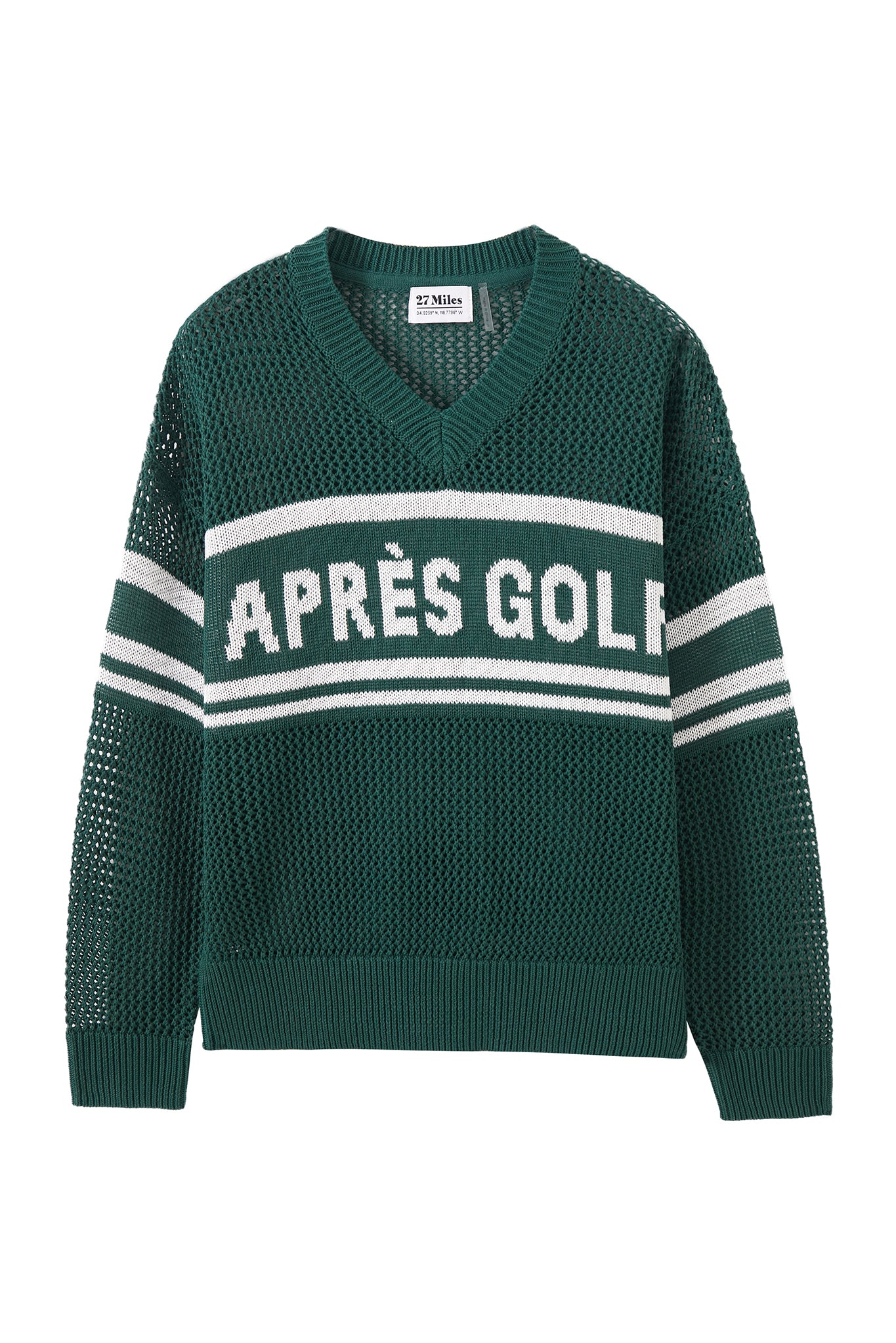 Après Golf V Neck Cotton Pullover