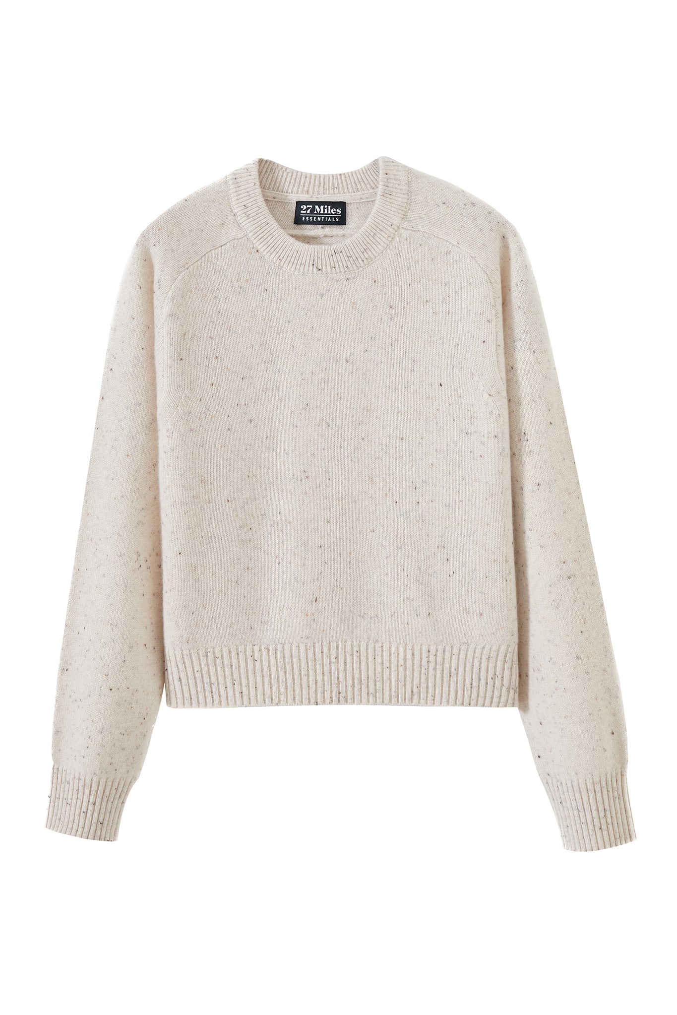 Alyson Cropped Cashmere Crewneck