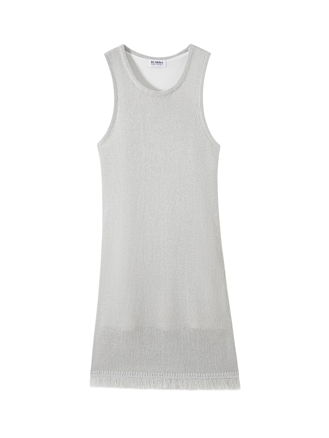 Payton Sequin Fitted Mini Tank Dress