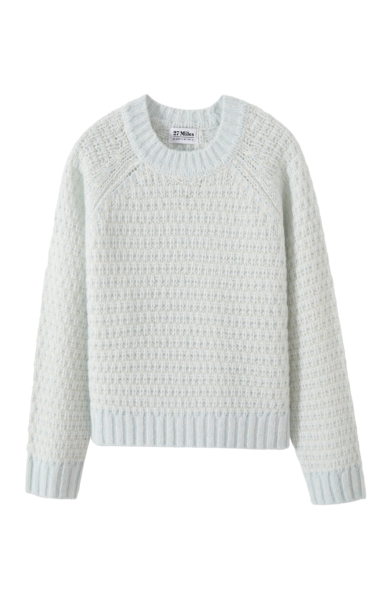 ALMA CHUNKY CASHMERE BLEND CREW