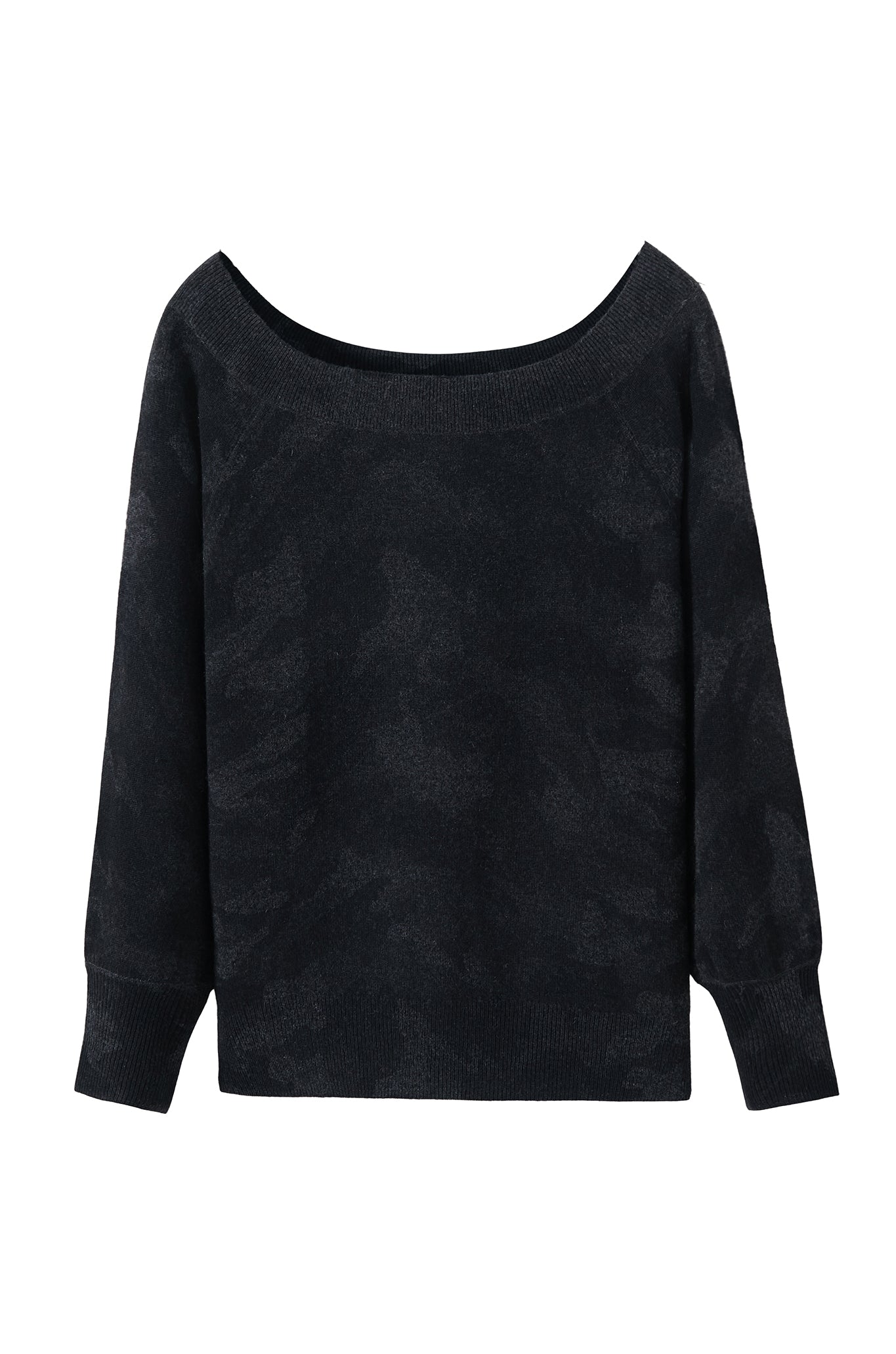 Corry Cashmere Off the Shoulder Sweater