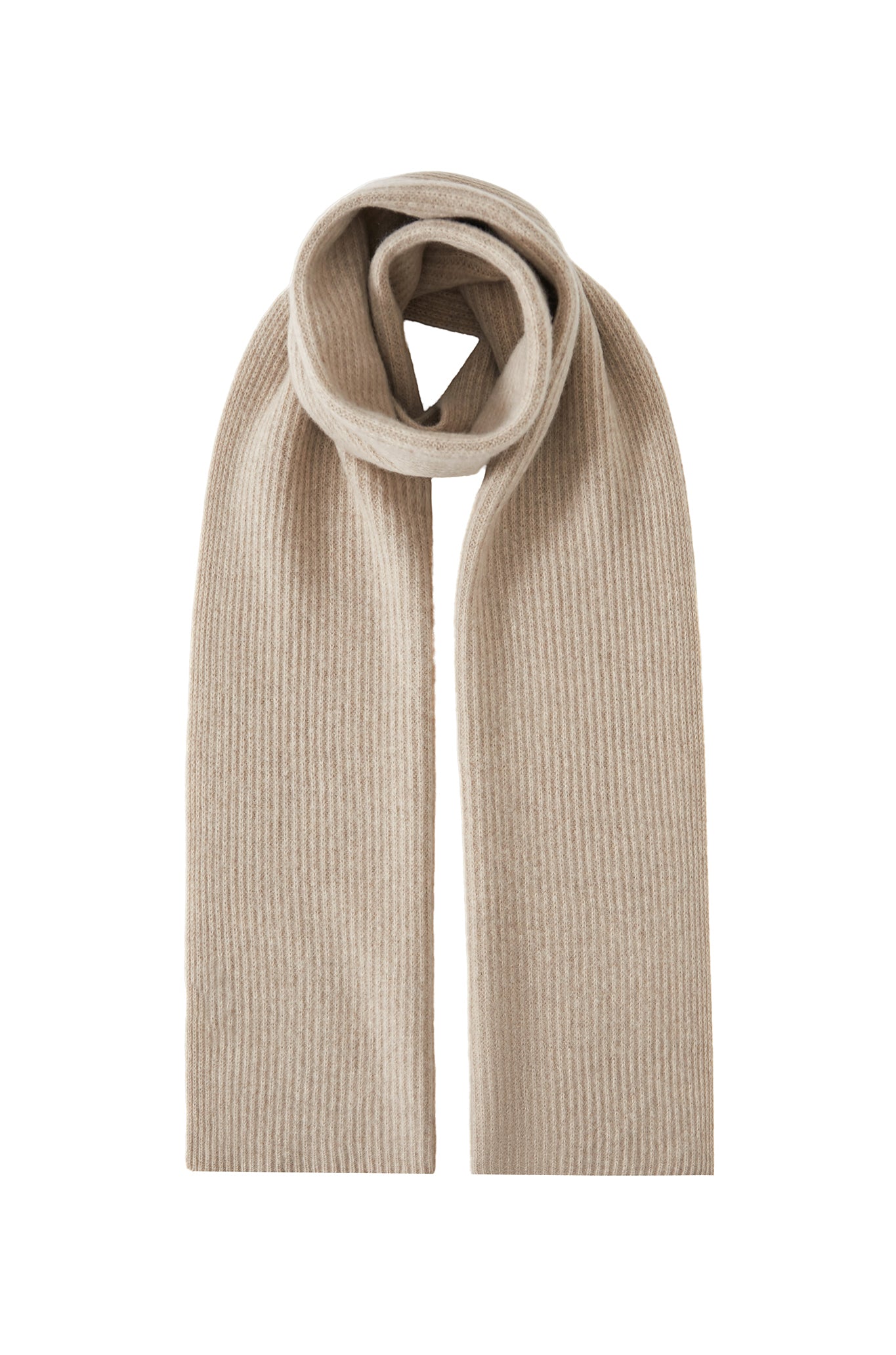 Eleanor Cashmere Rib Scarf