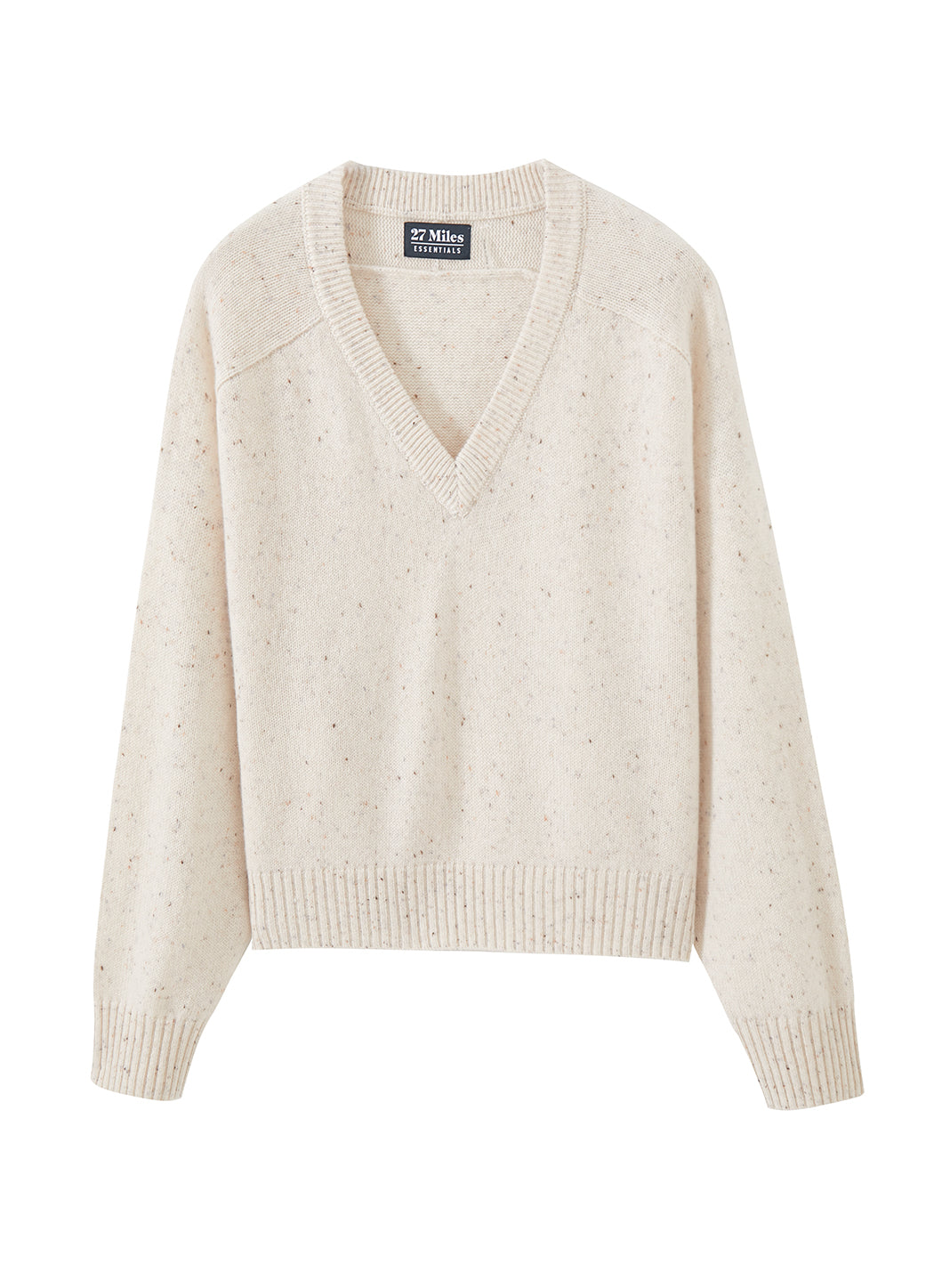 Crystal Women's Cashmere V Neck Pullover