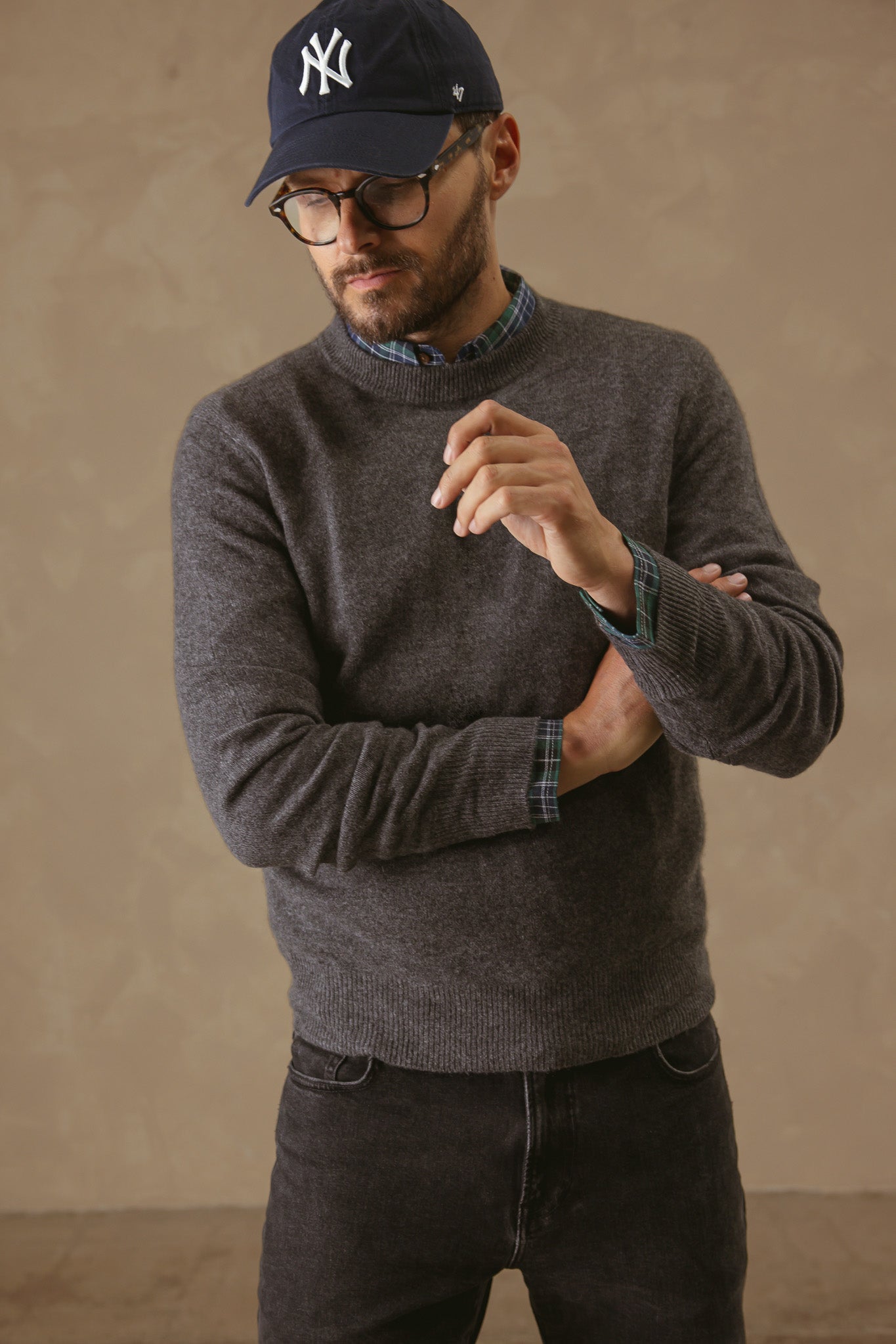 Citta Men's Cashmere Crewneck