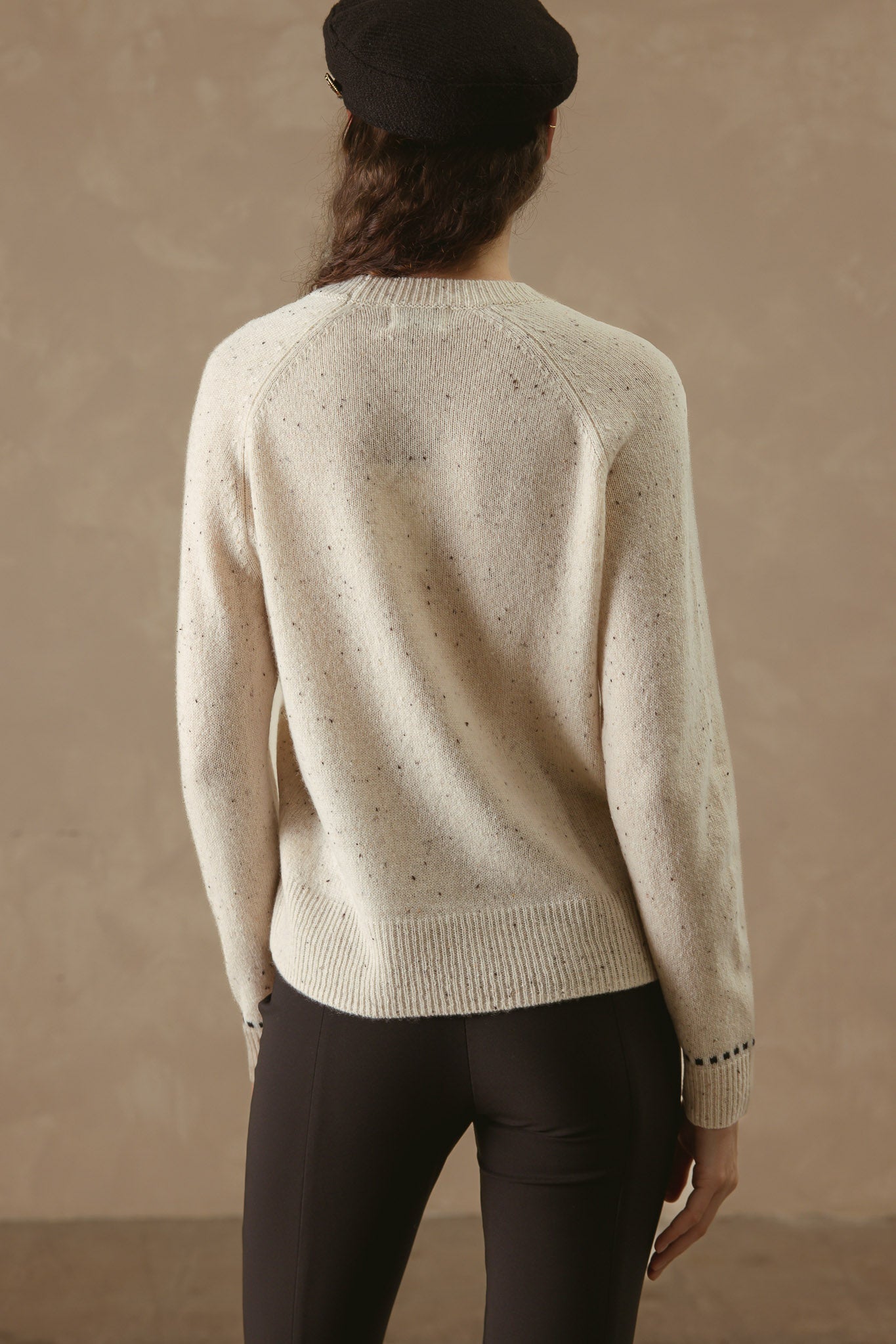 Colt Cashmere Sweater with Horse Graphic