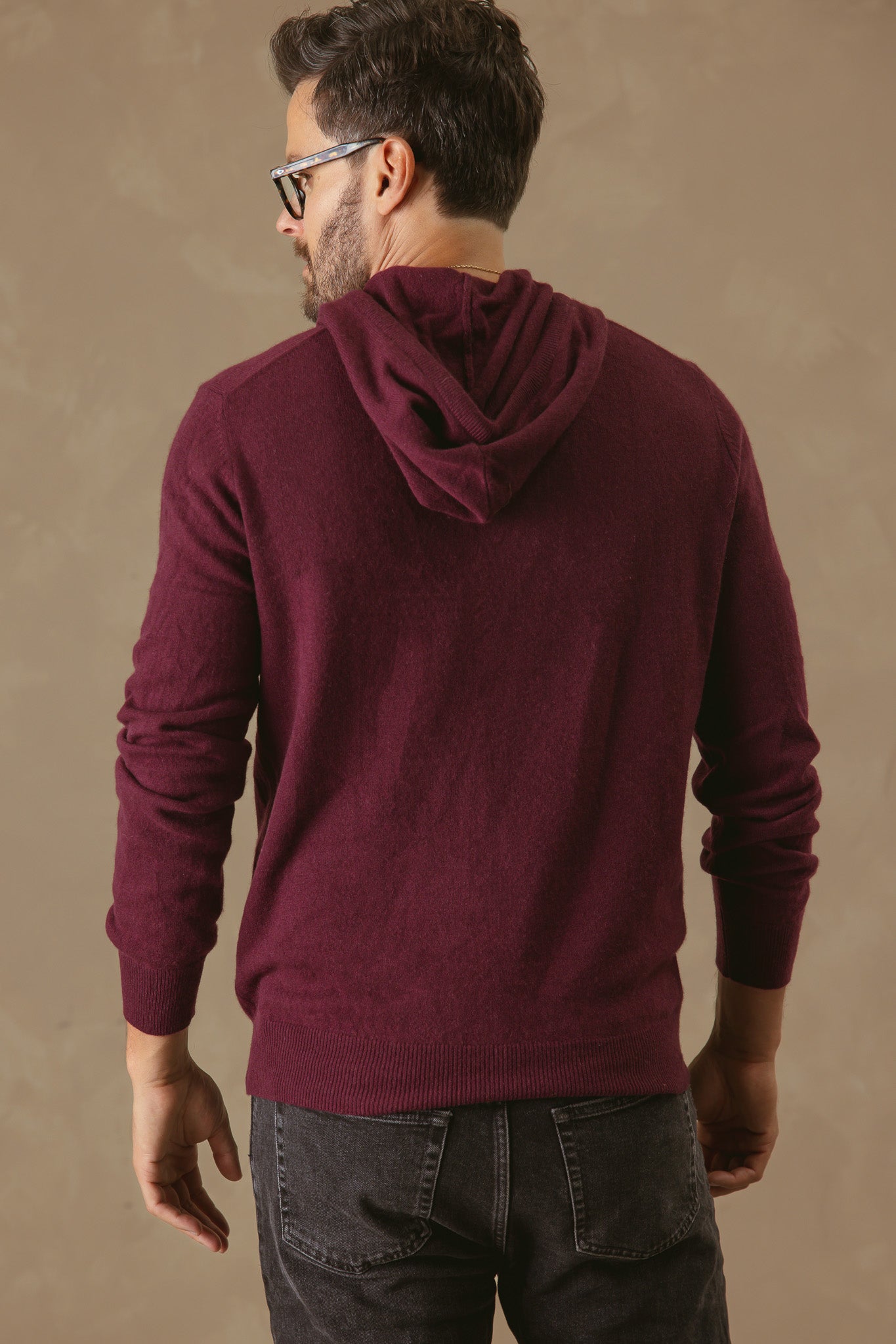 Dume Men's Cashmere Pullover Hoodie