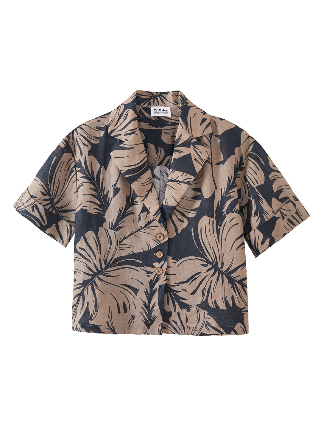 Eugenia Short Sleeve Linen Shirt