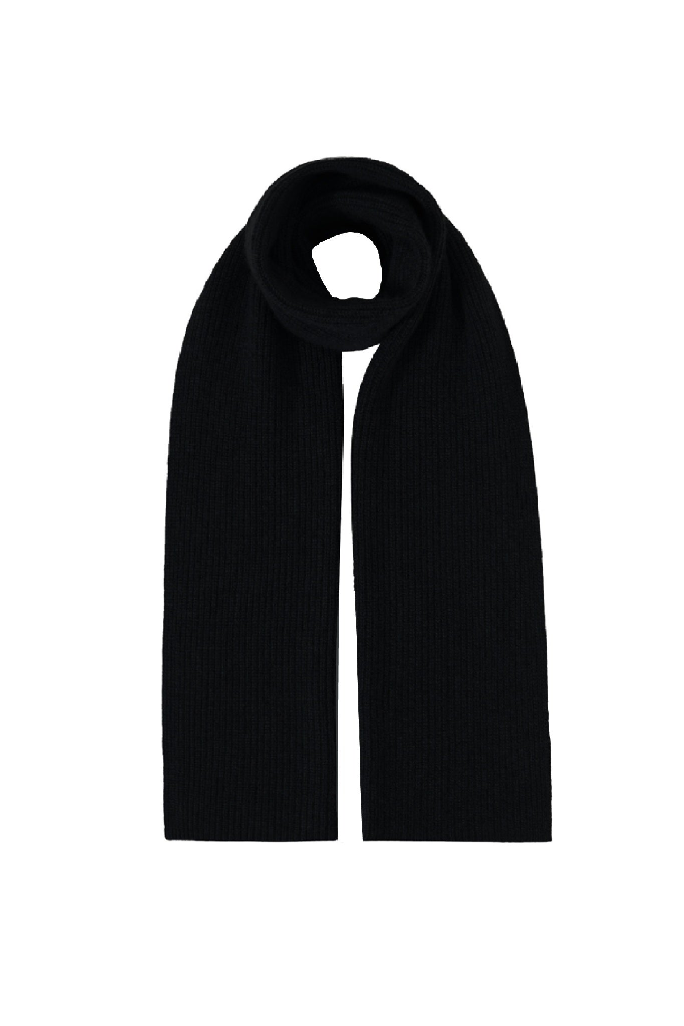 Eleanor Cashmere Rib Scarf