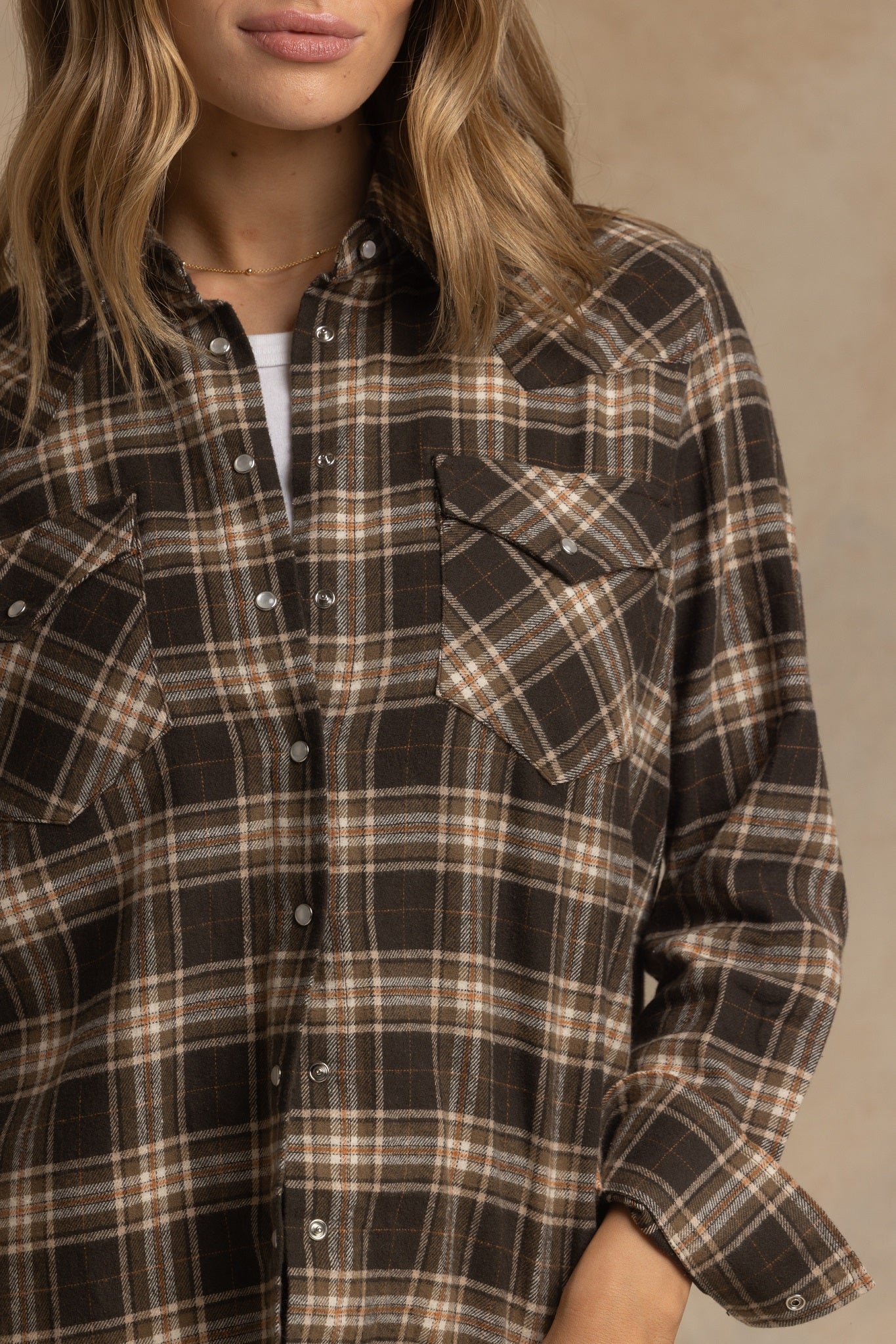 Lea Western Plaid Shirt