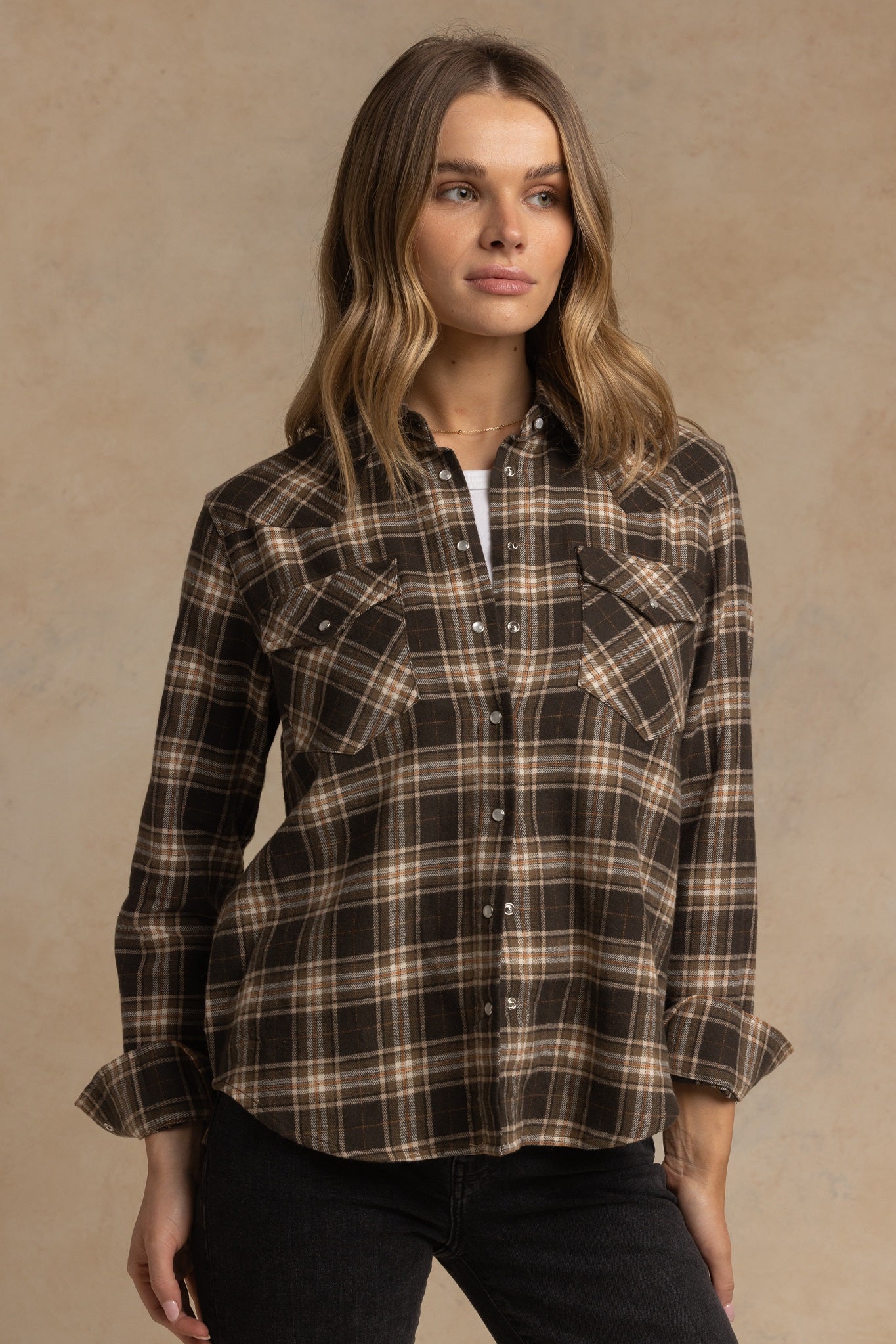 Lea Western Plaid Shirt