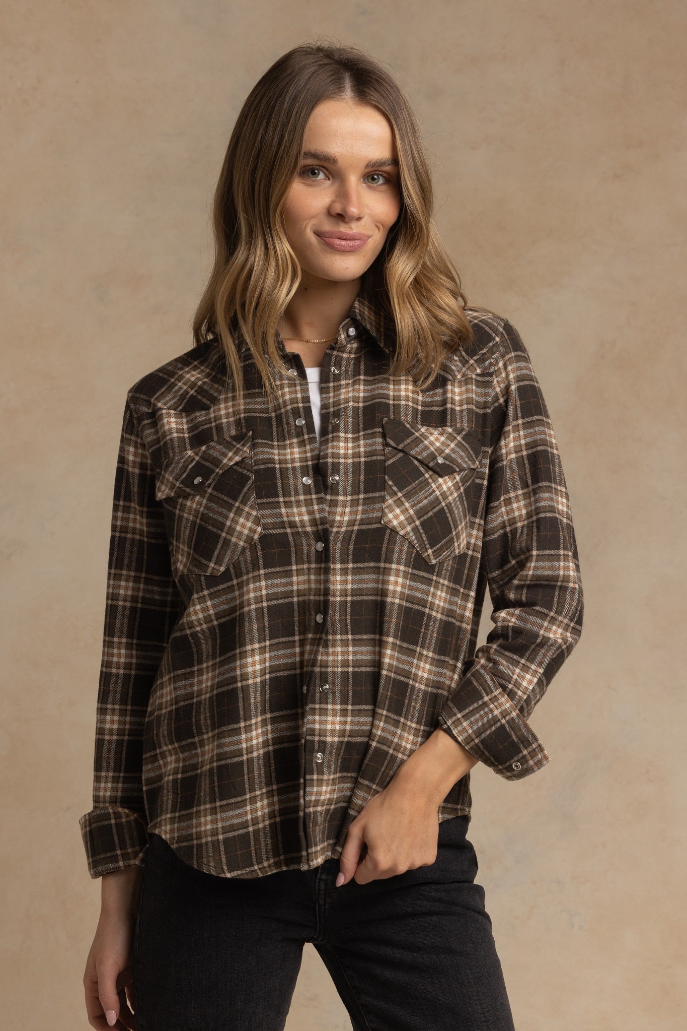 Lea Western Plaid Shirt