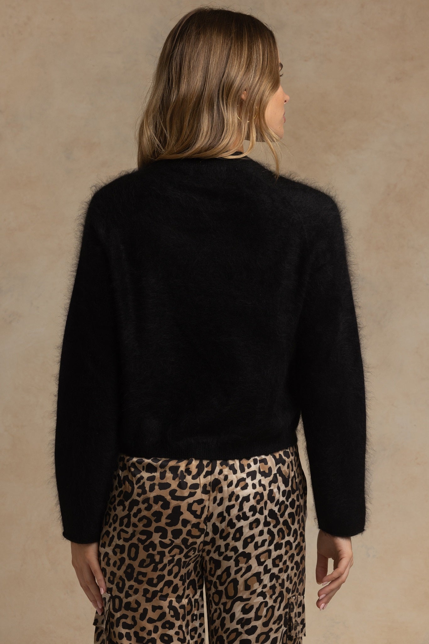 Melly Brushed Cashmere Crew