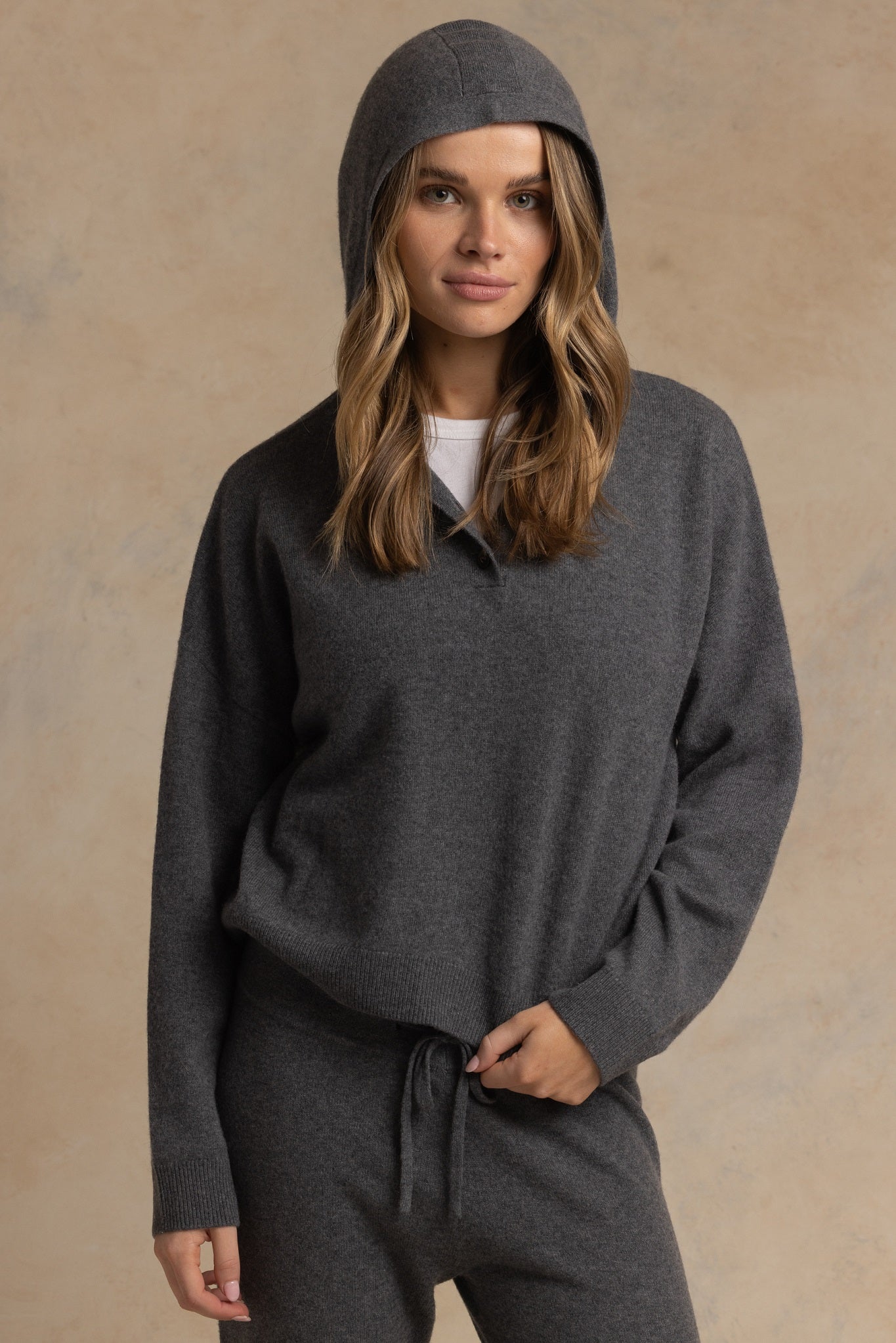 Petra Cashmere Pullover Hoodie