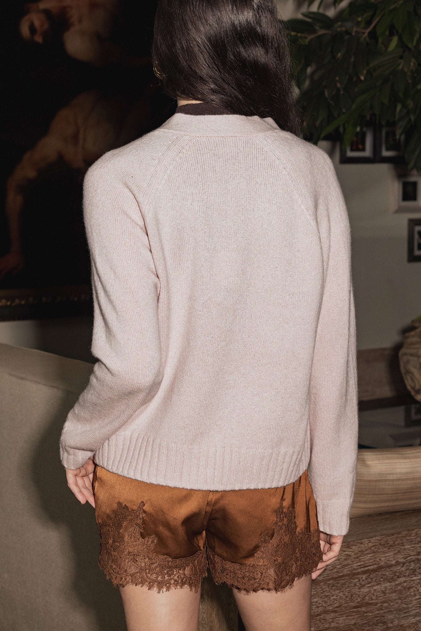 Amanda Cashmere Button Up Cardigan