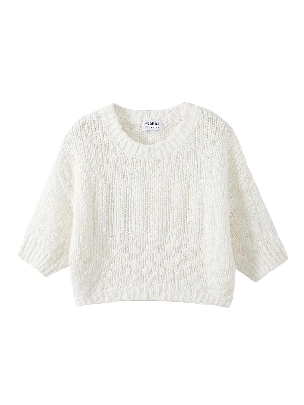 Mira Slub Cotton Short Sleeve Top