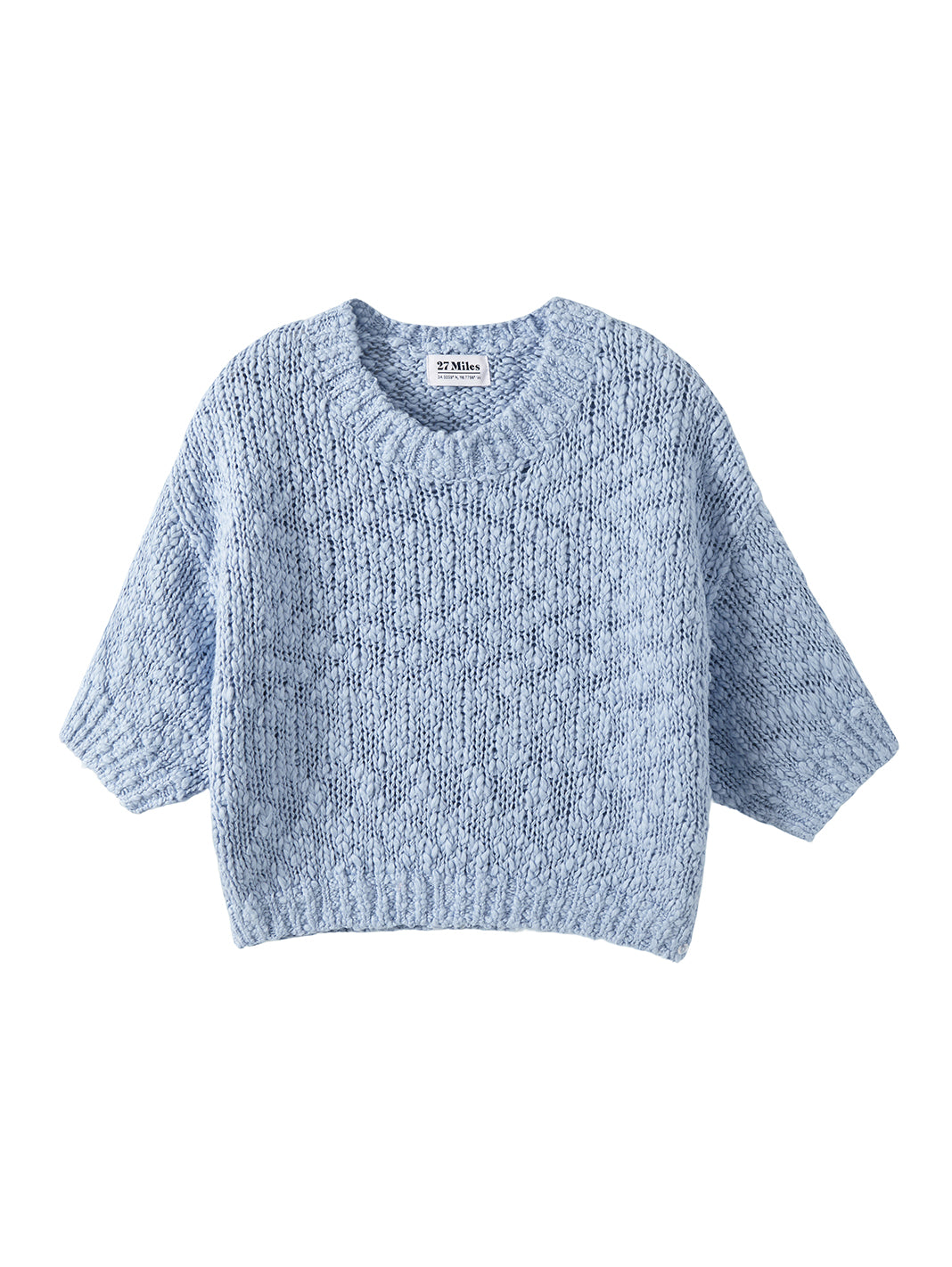 Mira Slub Cotton Short Sleeve Top