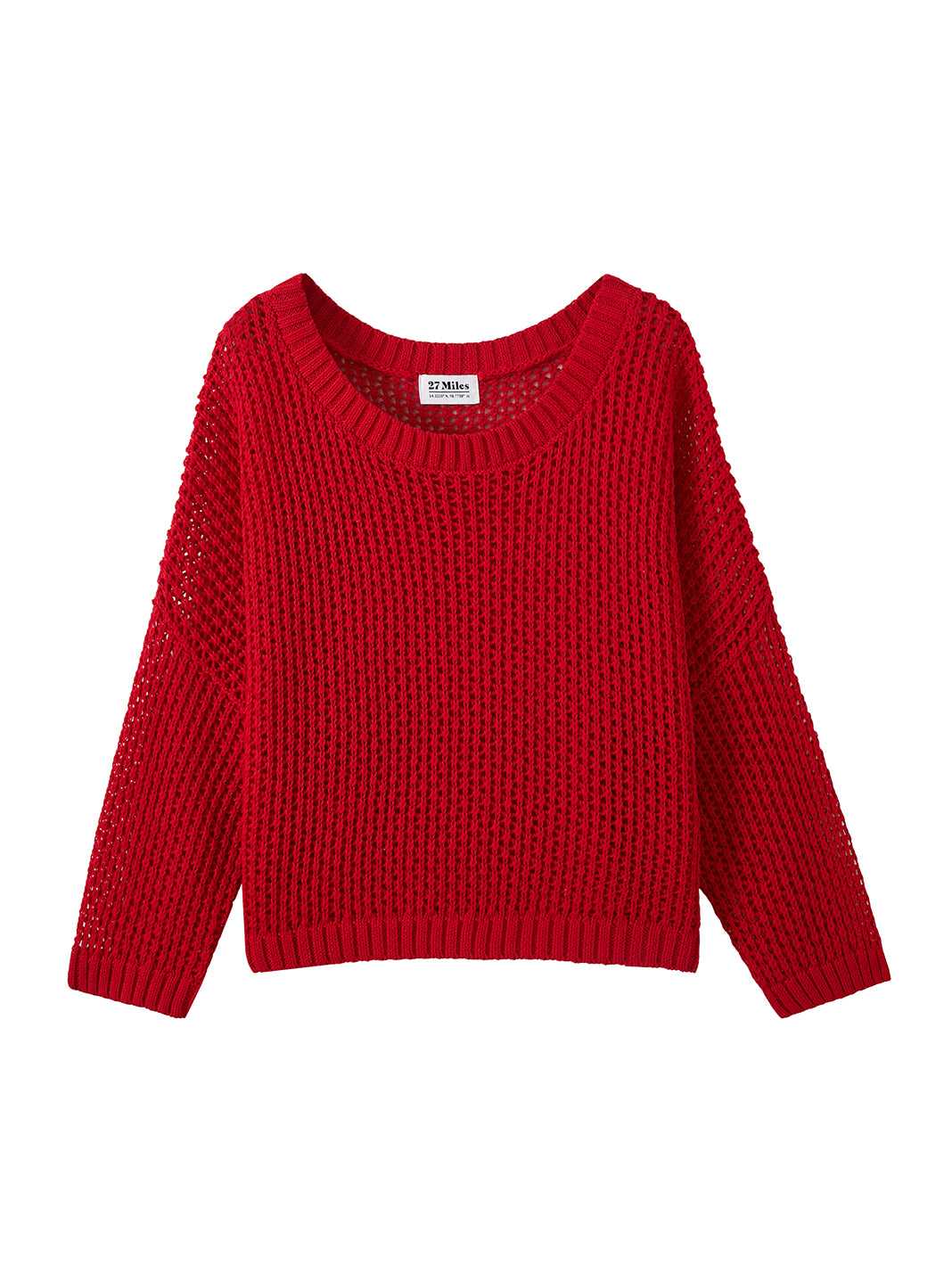 Rumie Cotton Open Stitch Top