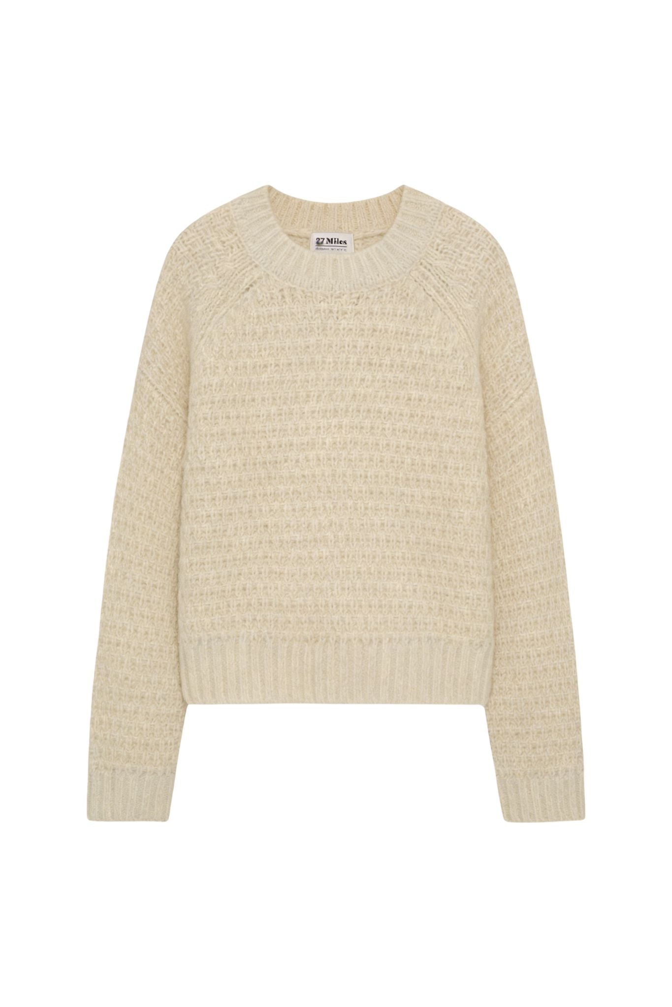 ALMA CHUNKY CASHMERE BLEND CREW