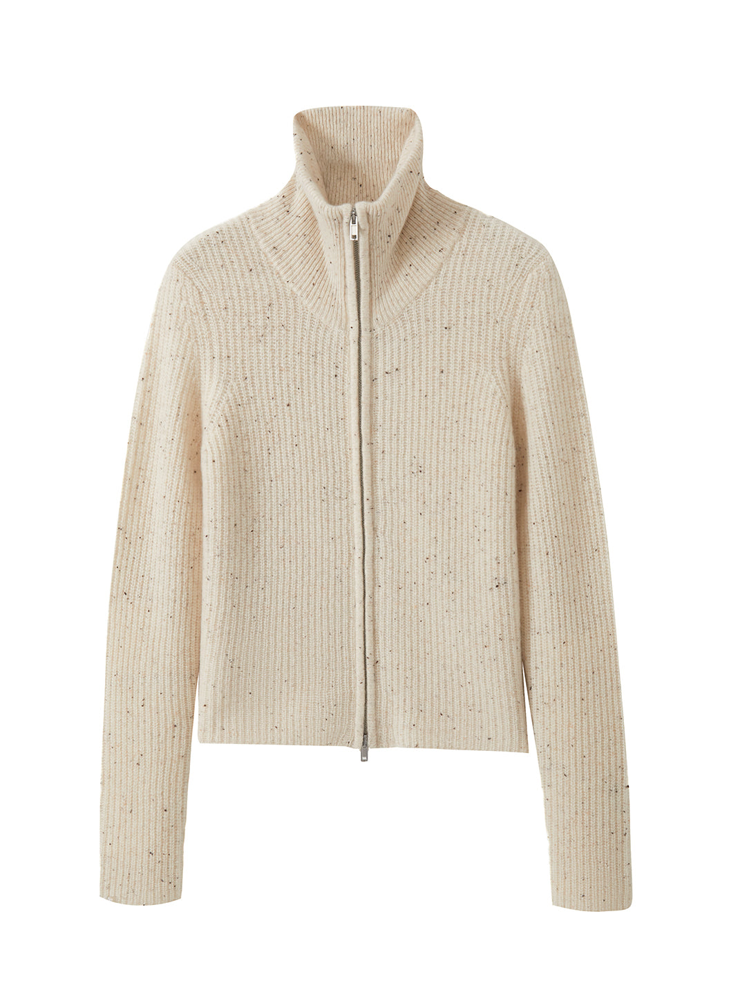 Collins Cashmere Double Zip  Jacket