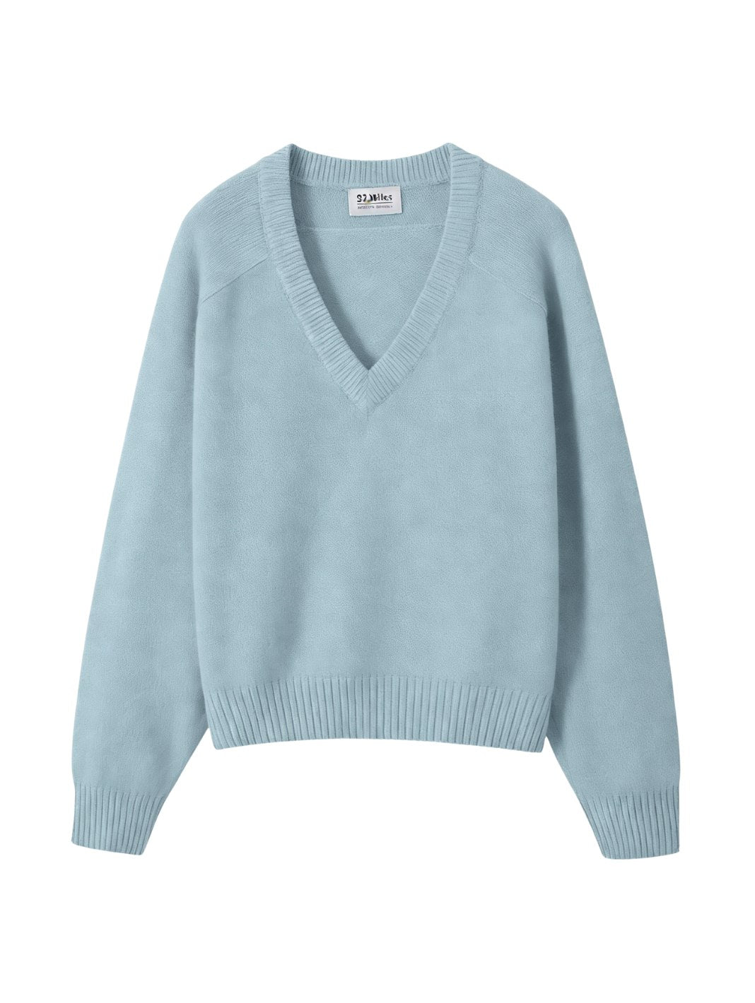 Crystal Women's Cashmere V Neck Pullover