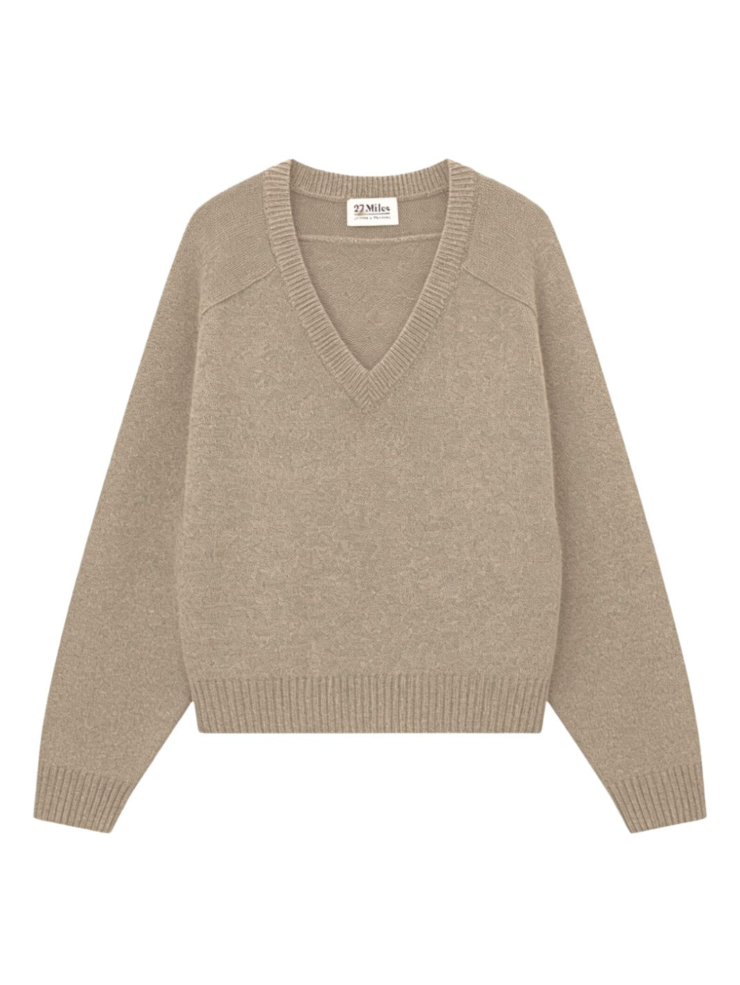 Crystal Women's Cashmere V Neck Pullover