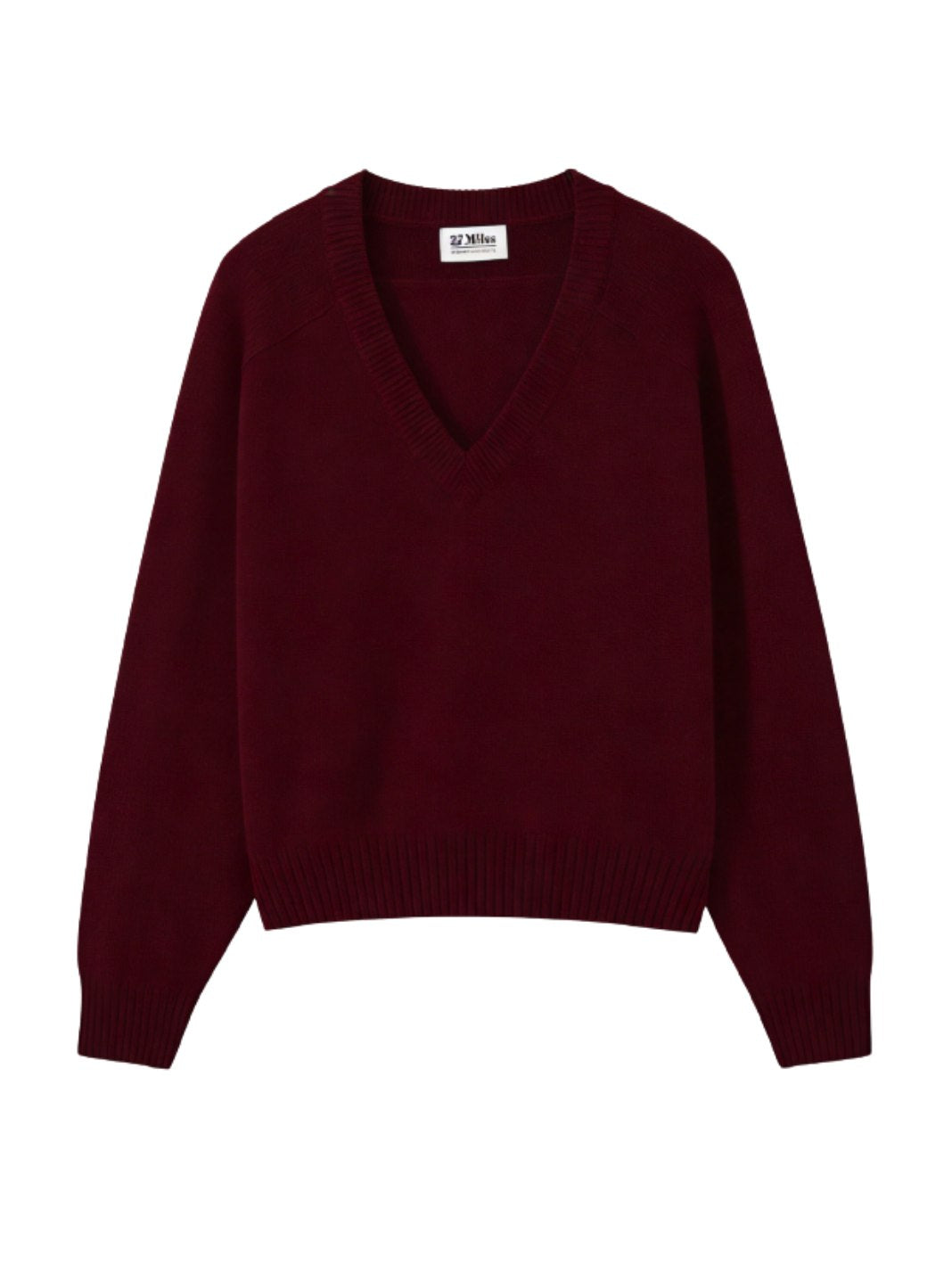 Crystal Women's Cashmere V Neck Pullover