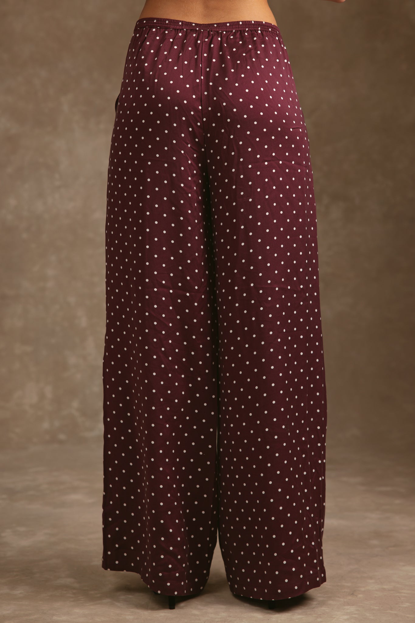 Akira Polka Dot Silk Pant