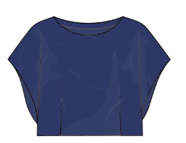 Serra Linen Boatnet Cropped Top