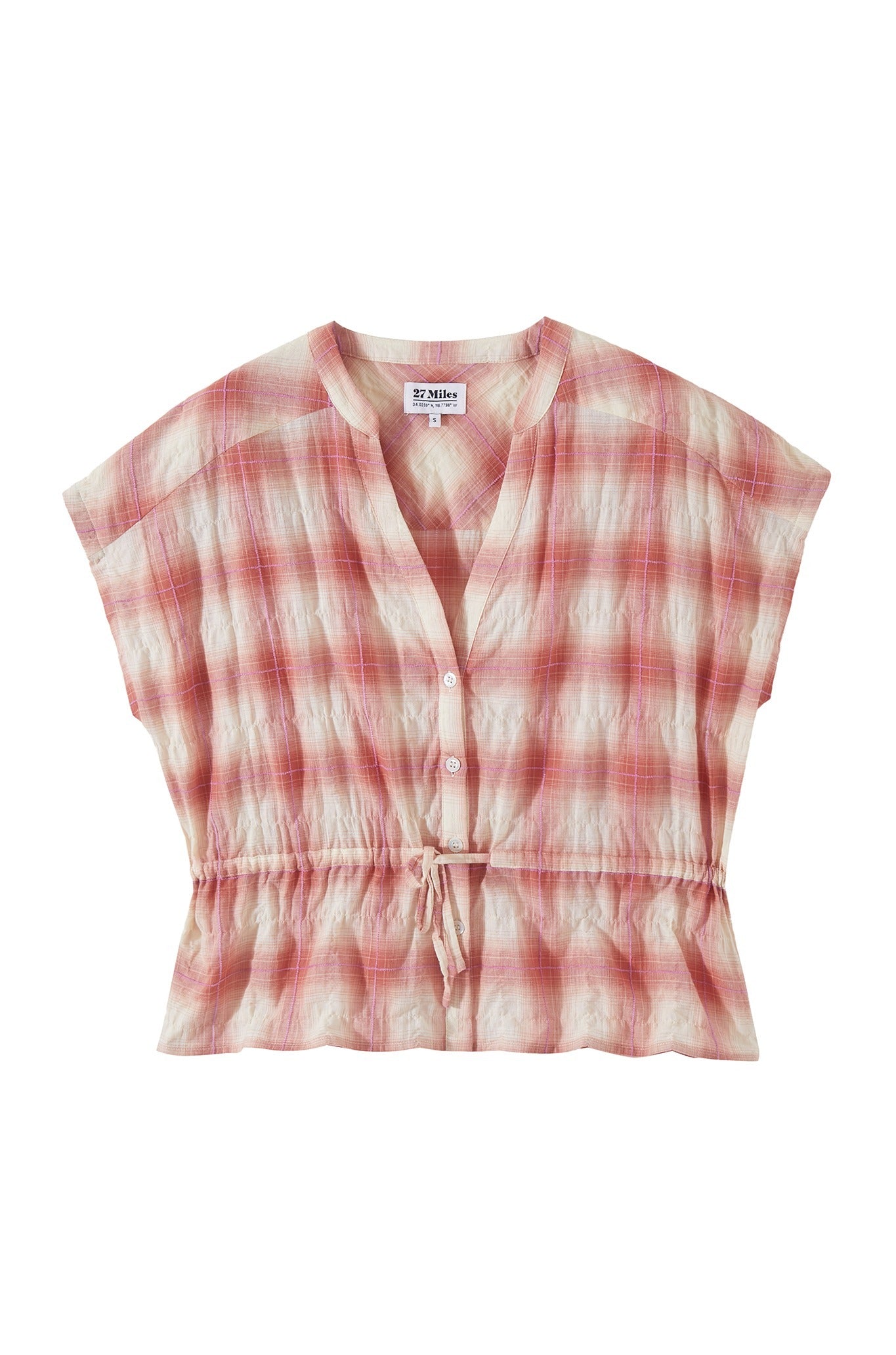 Atrani Plaid Cotton Shirt