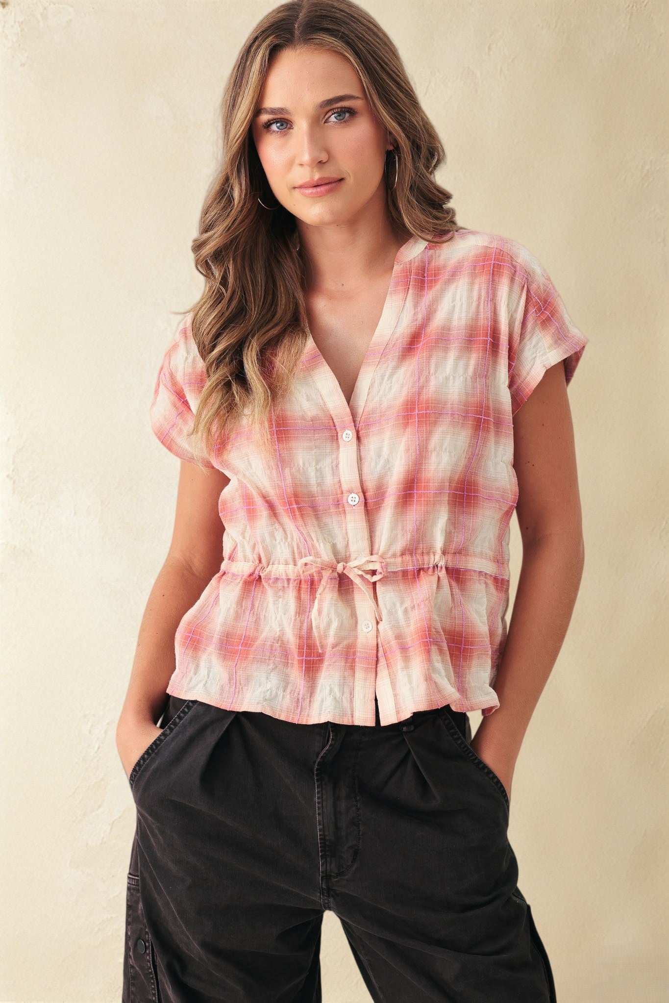 Atrani Plaid Cotton Shirt