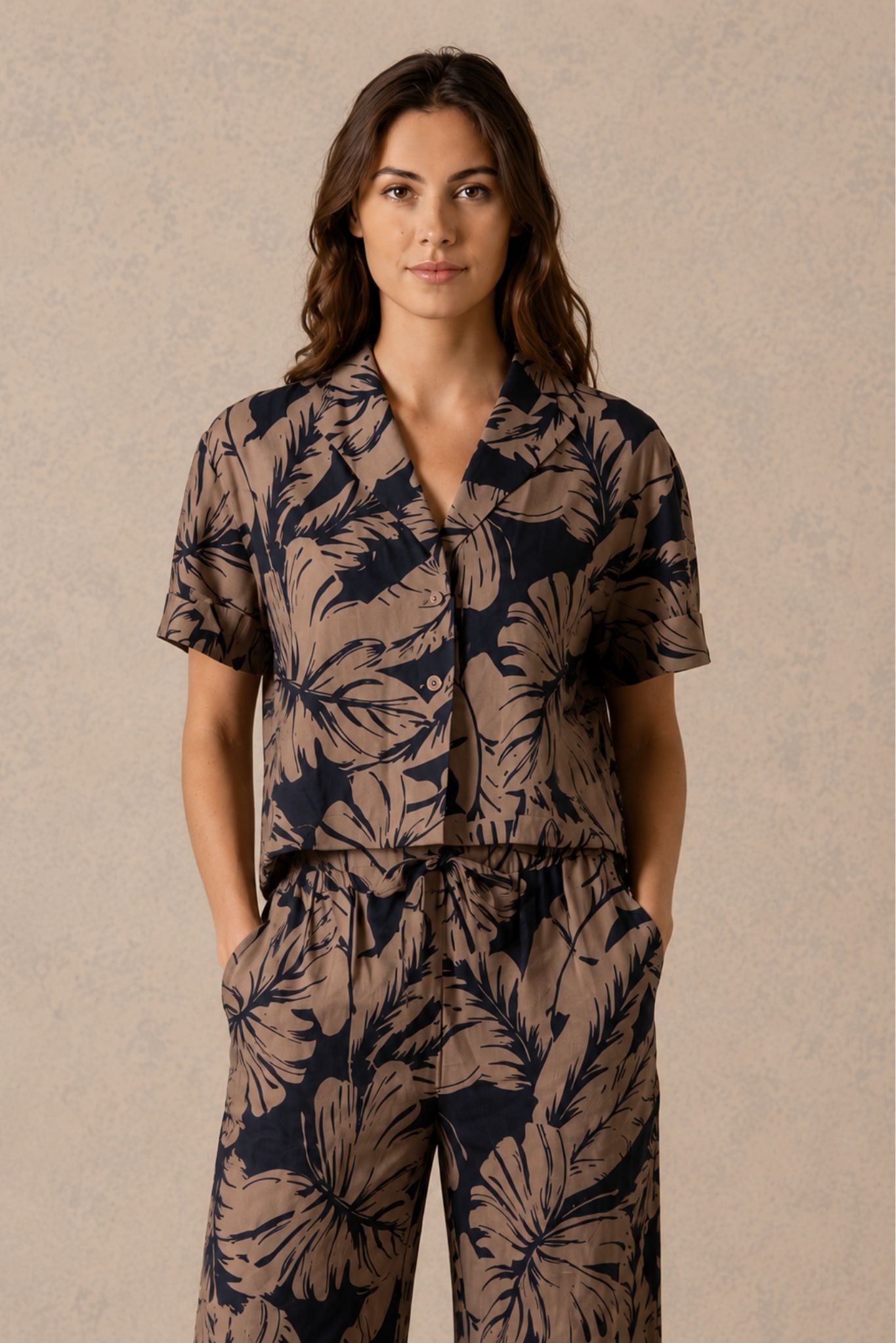 Eugenia Short Sleeve Linen Shirt