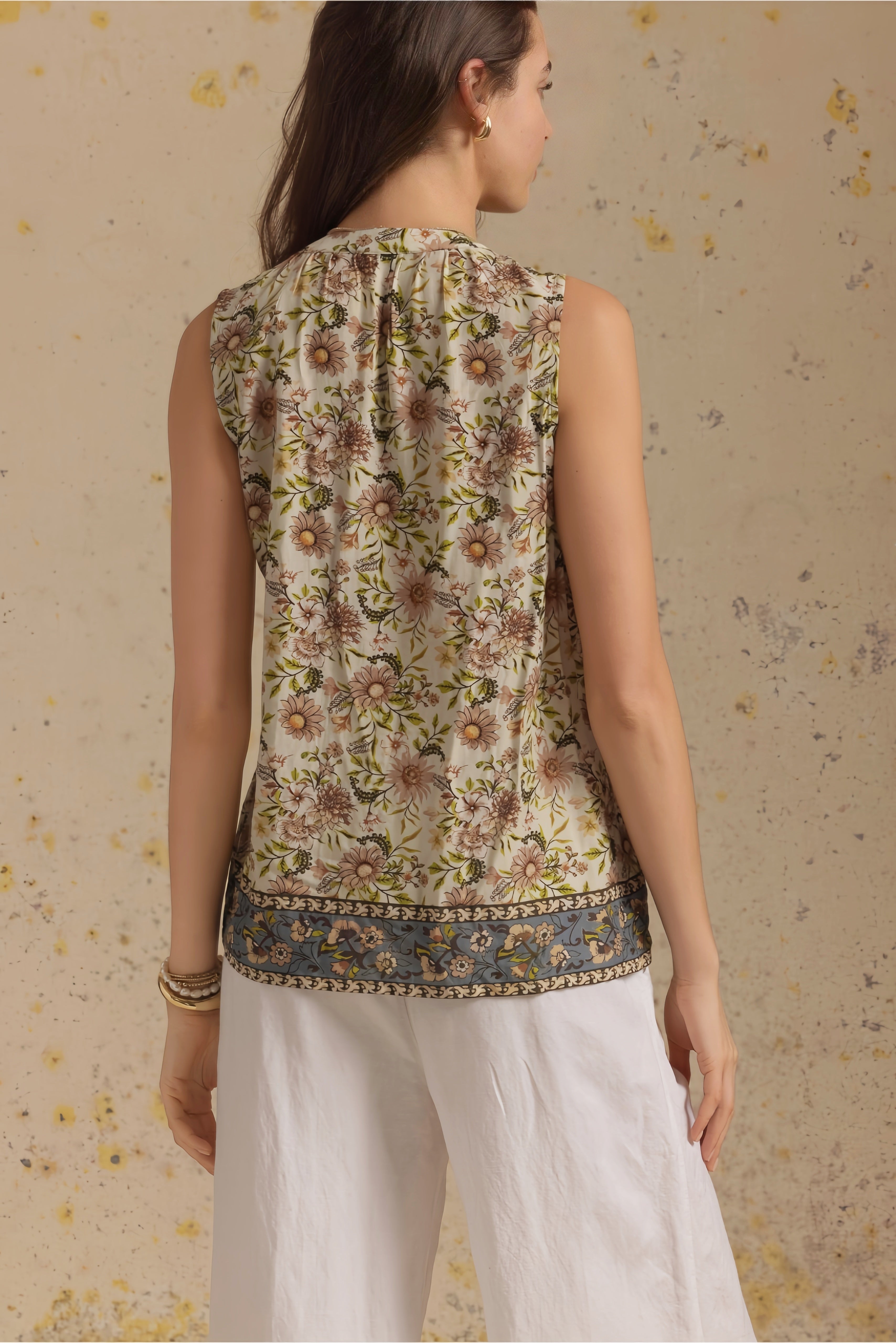 Ricky Placment Printed Tank