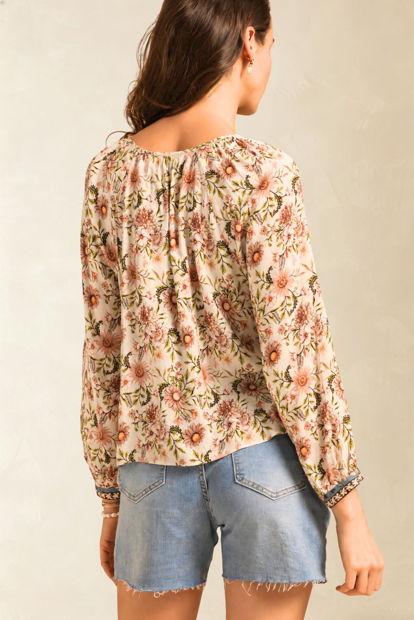 Leanna Printed Blouse