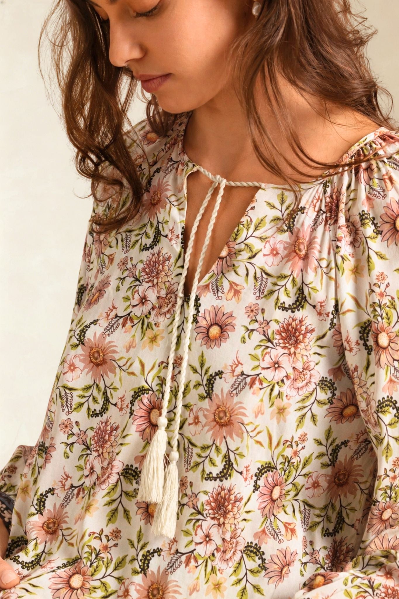 Leanna Printed Blouse