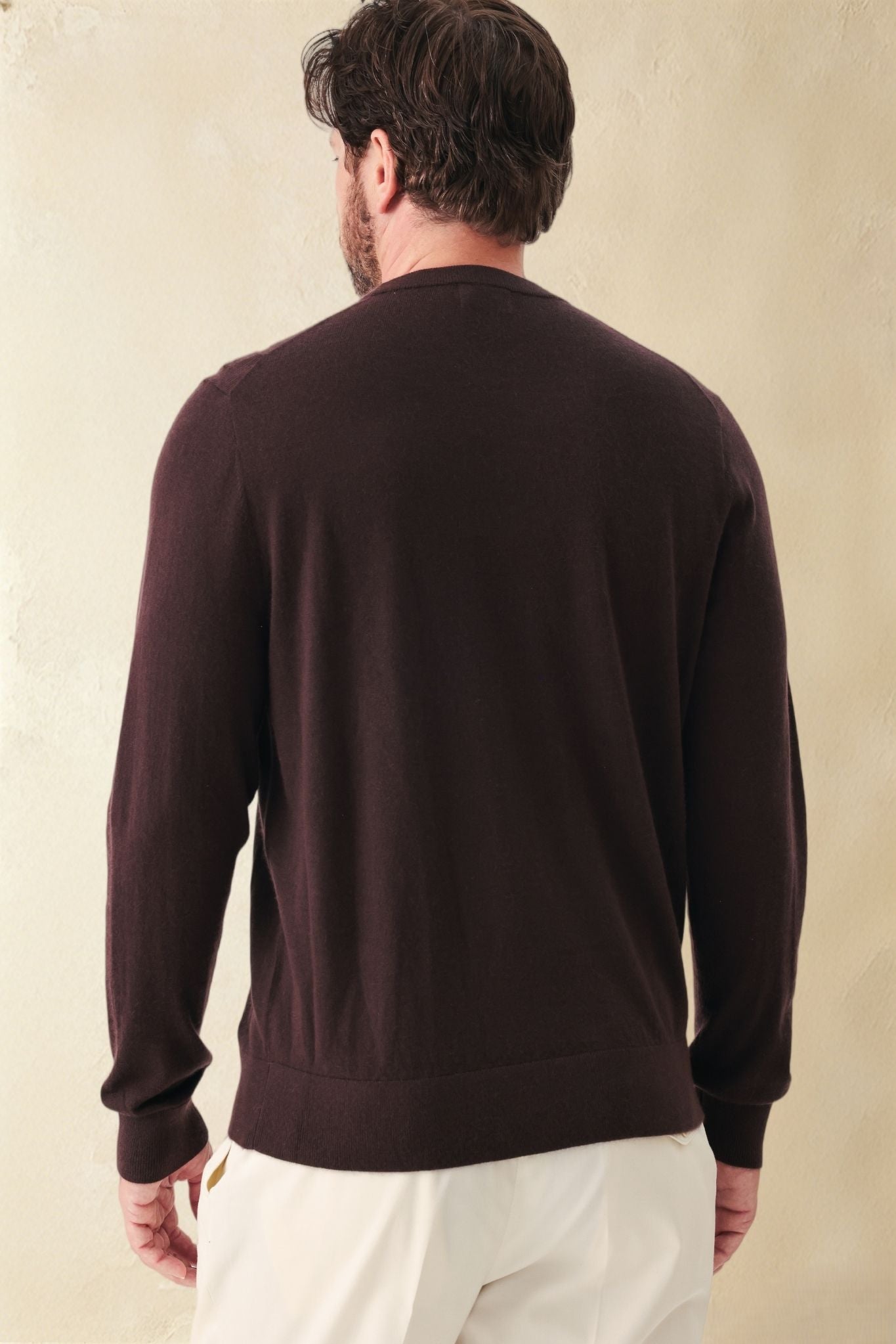 Andrea Tissue Weigth Cashmere Crewneck