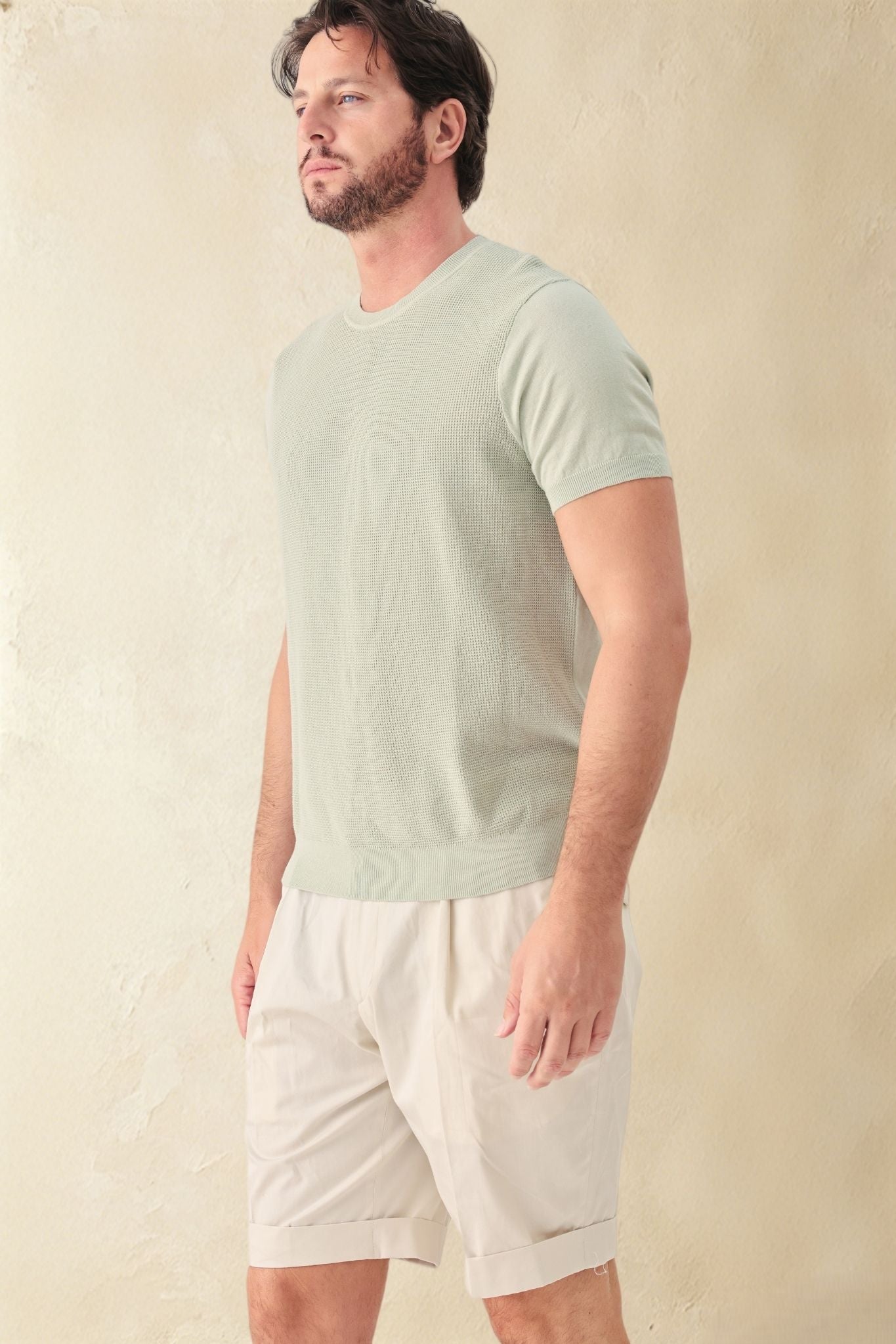 Salvo Men's Organic Cotton Short Sleeve Crew