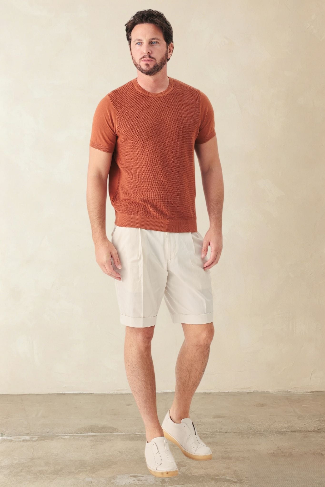 Salvo Men's Organic Cotton Short Sleeve Crew