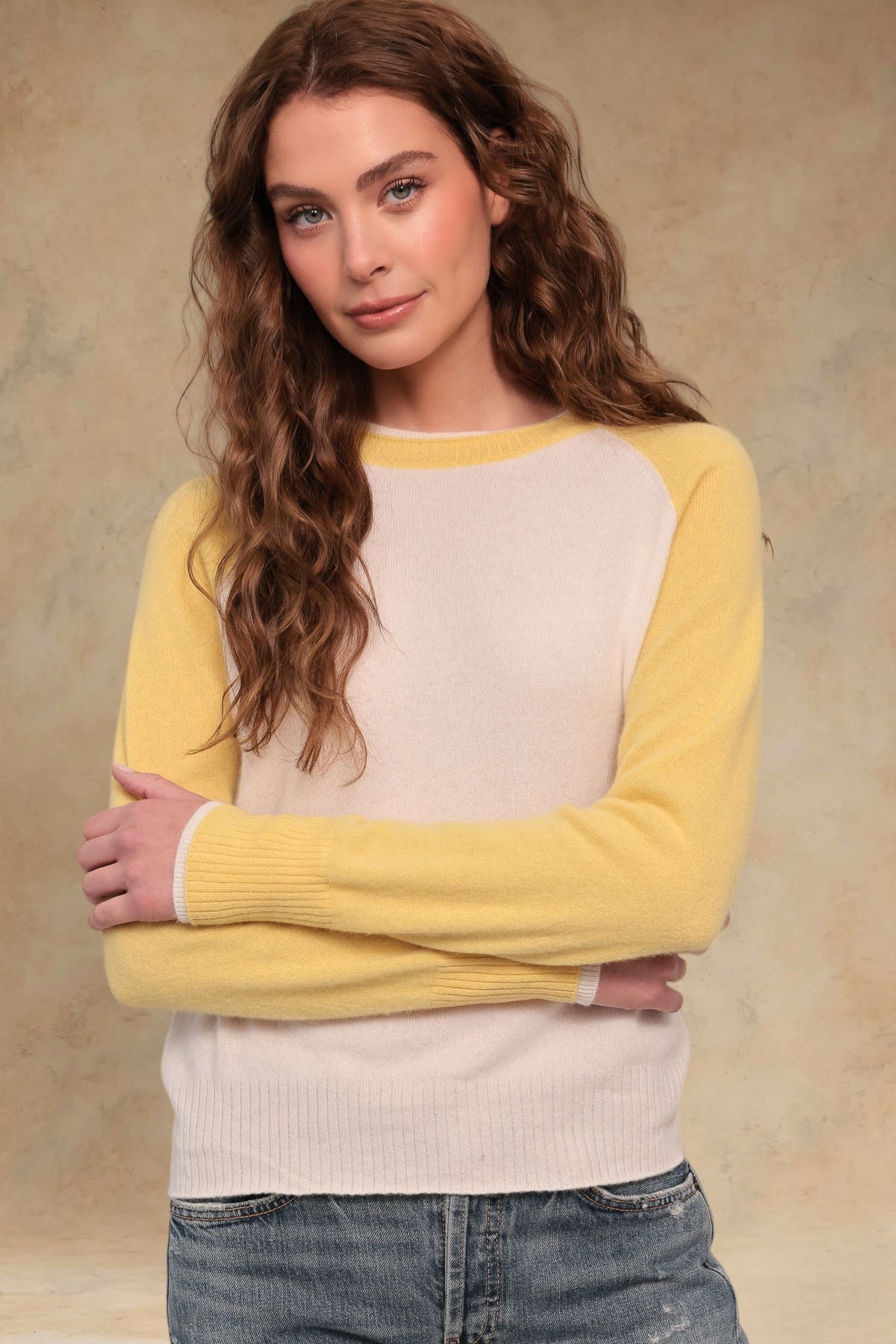 Proctor Cashmere Baseball Pullover