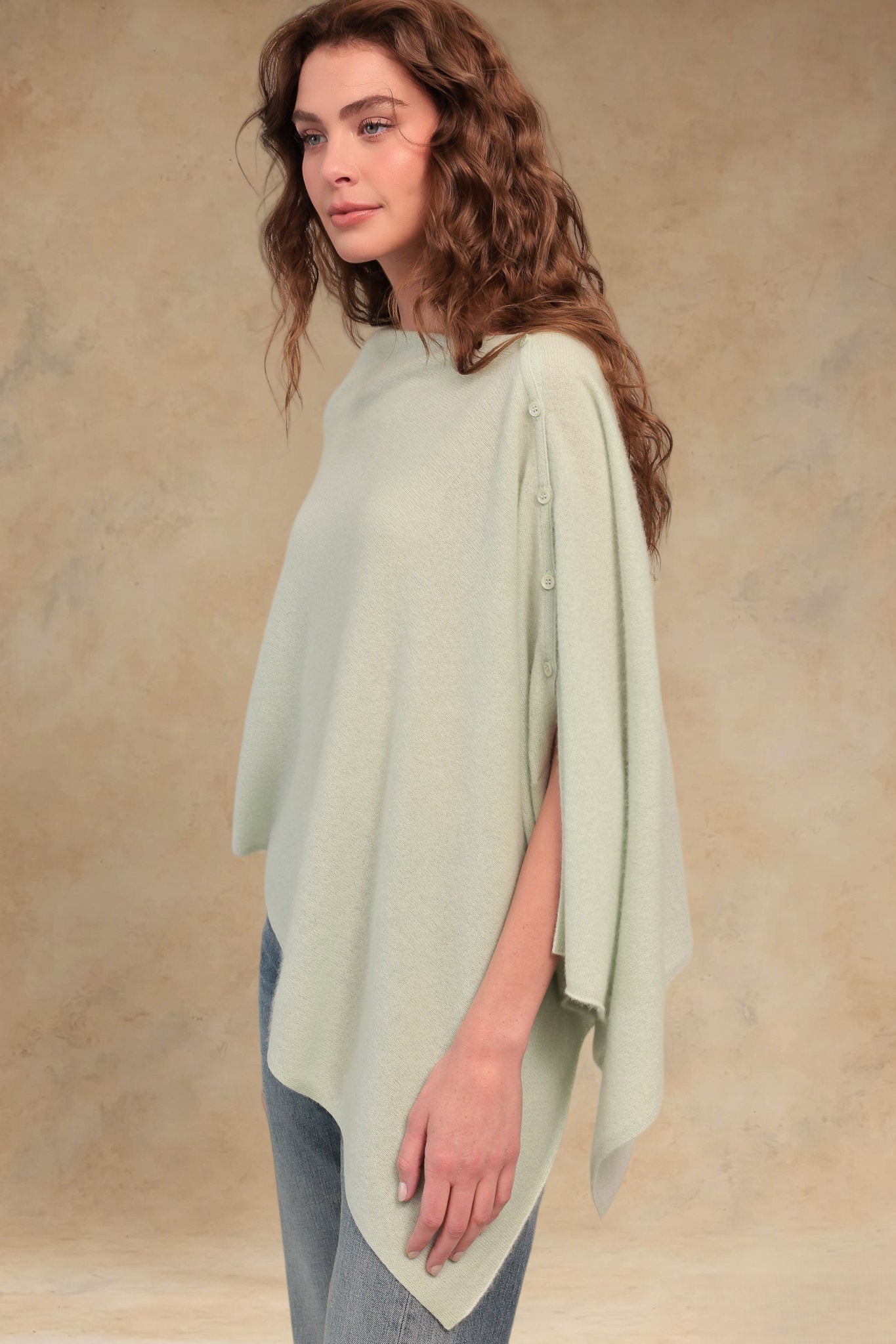 Cashmere Travel Poncho Wrap
