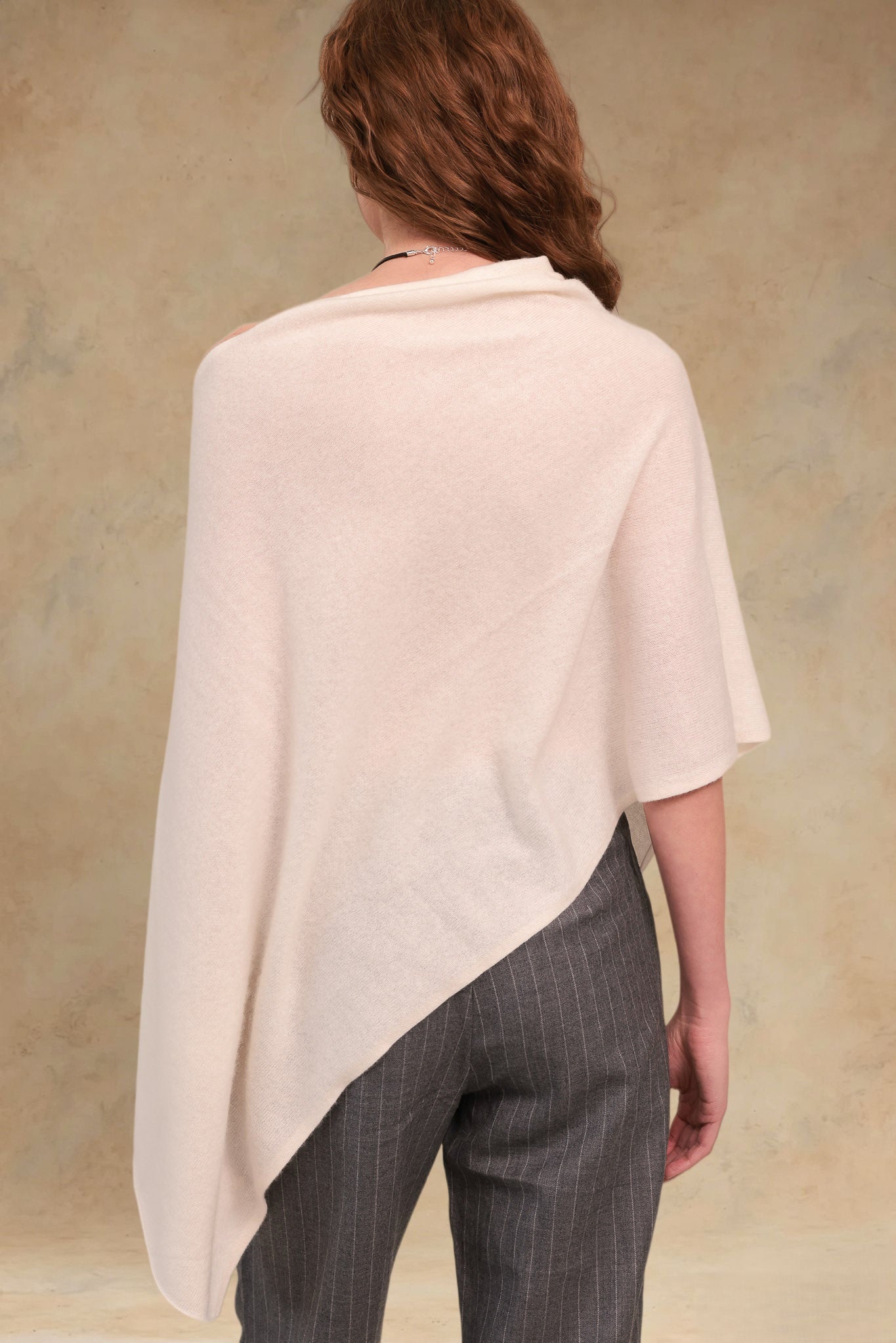 Cashmere Travel Poncho Wrap