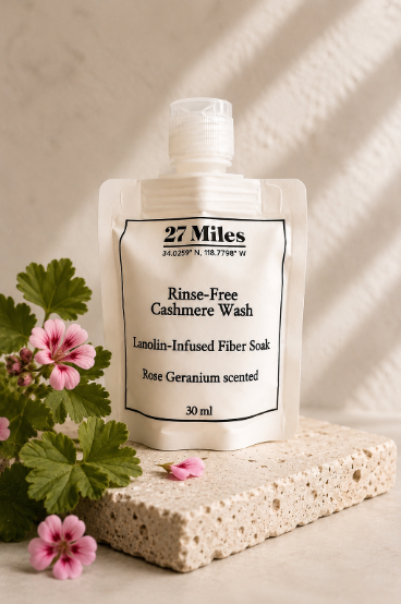 Rose Geranium Cashmere Wash 30ml
