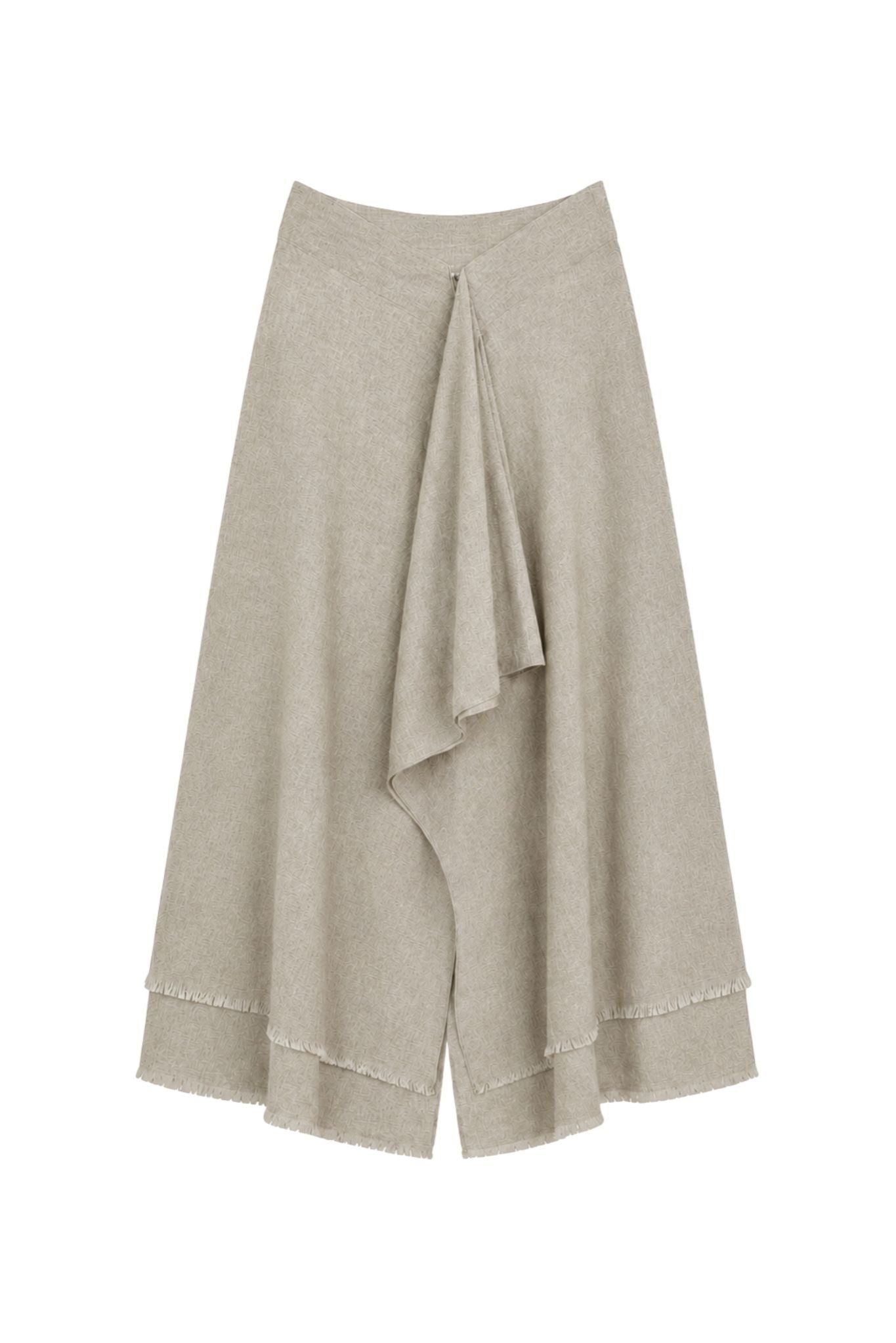 Tessa Linen Drape Skirt