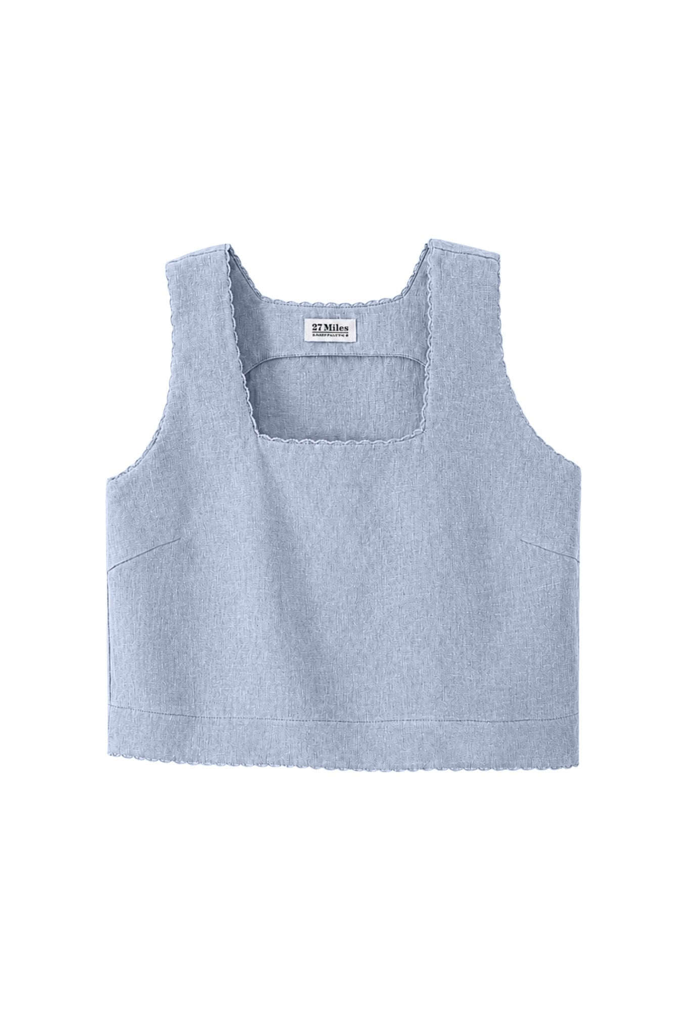 Piper Square Neck Linen Tank