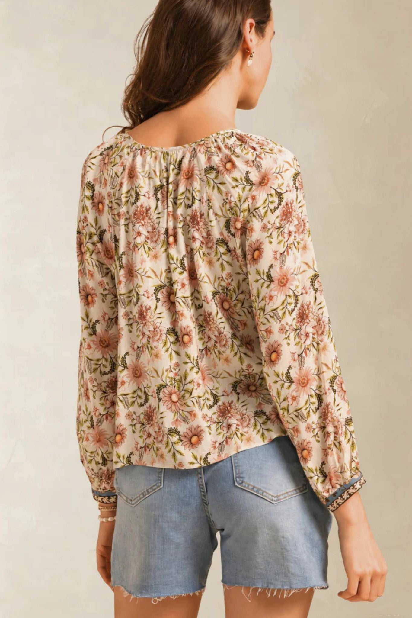 Leanna Printed Blouse